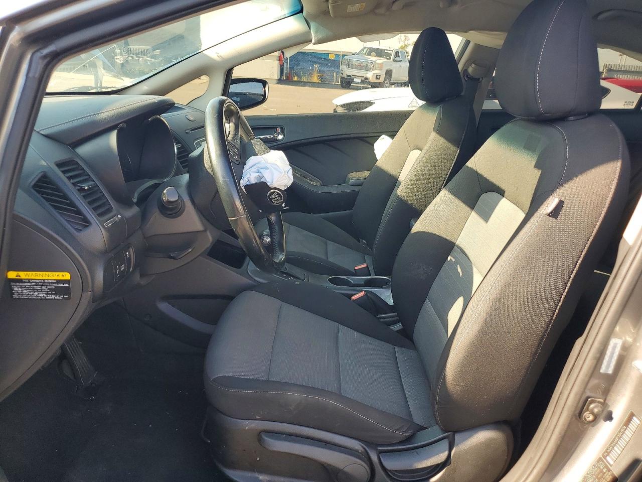 2015 Kia Forte Ex Серый vin: KNAFX4A88F5347604