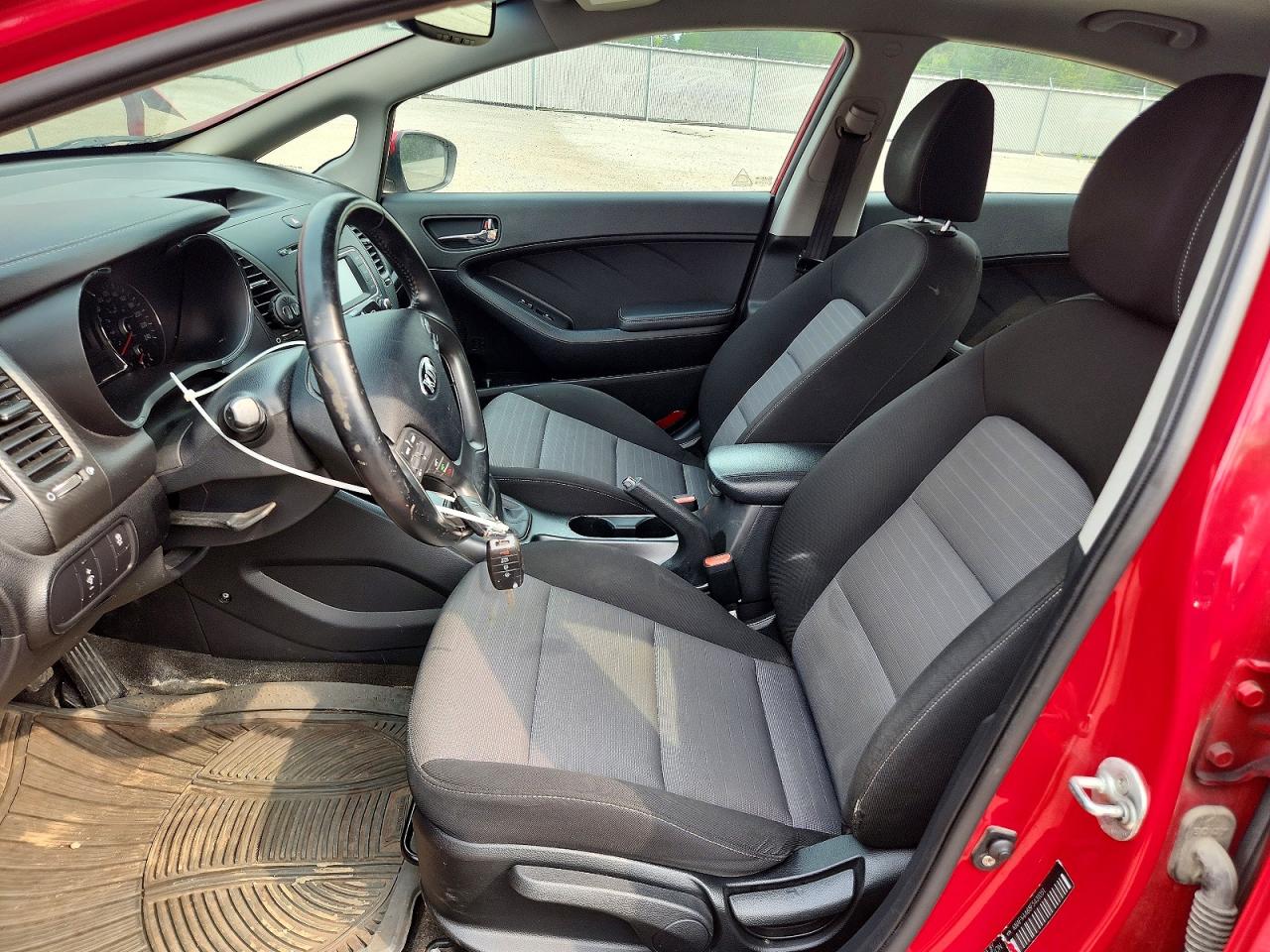 2015 Kia Forte Ex Красный vin: KNAFX4A88F5431051