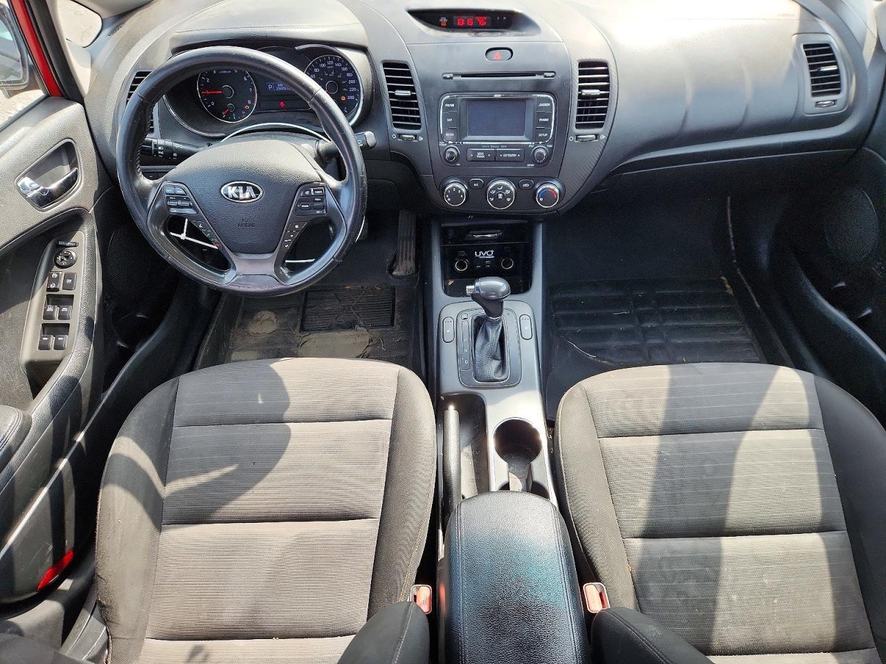 2015 Kia Forte Ex Красный vin: KNAFX4A88F5433737