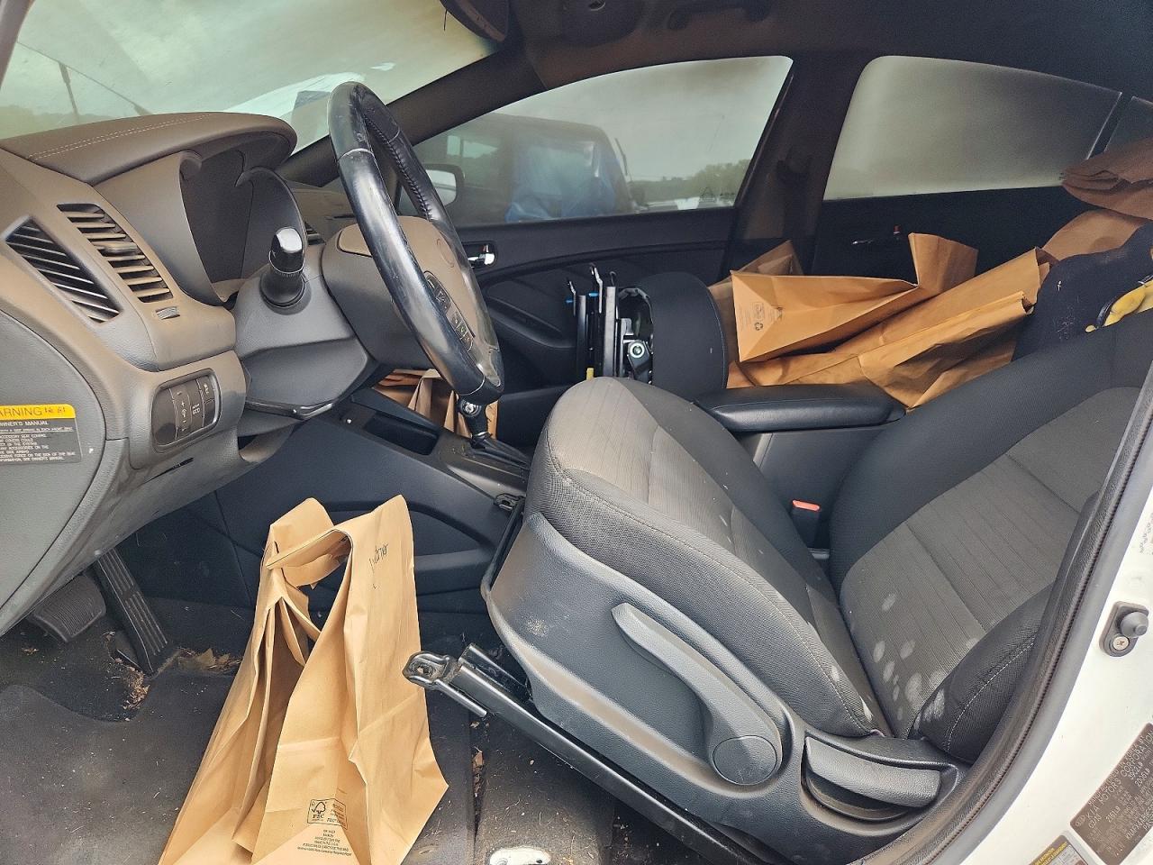 2014 Kia Forte Ex White vin: KNAFX4A89E5052090