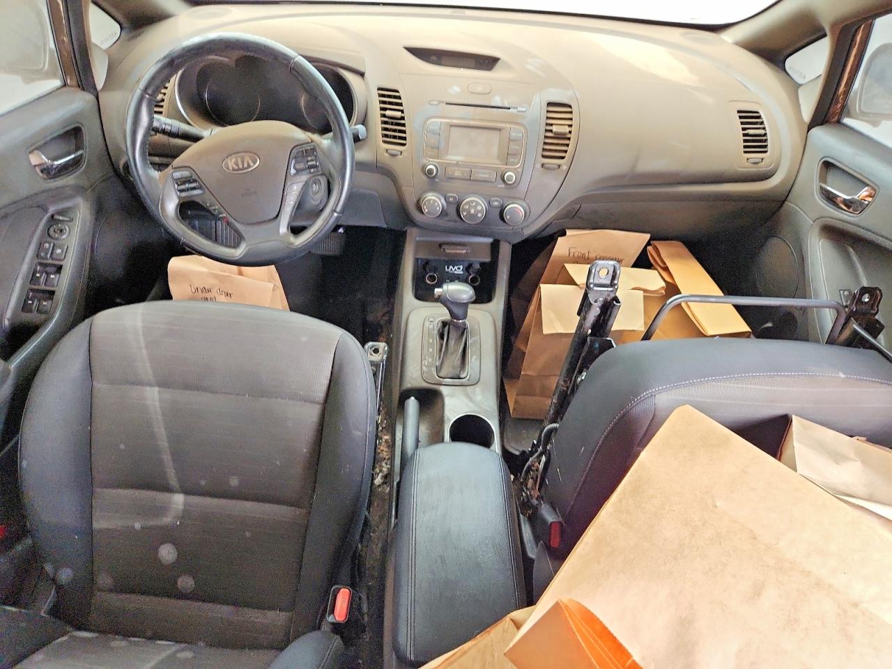 2014 Kia Forte Ex White vin: KNAFX4A89E5052090
