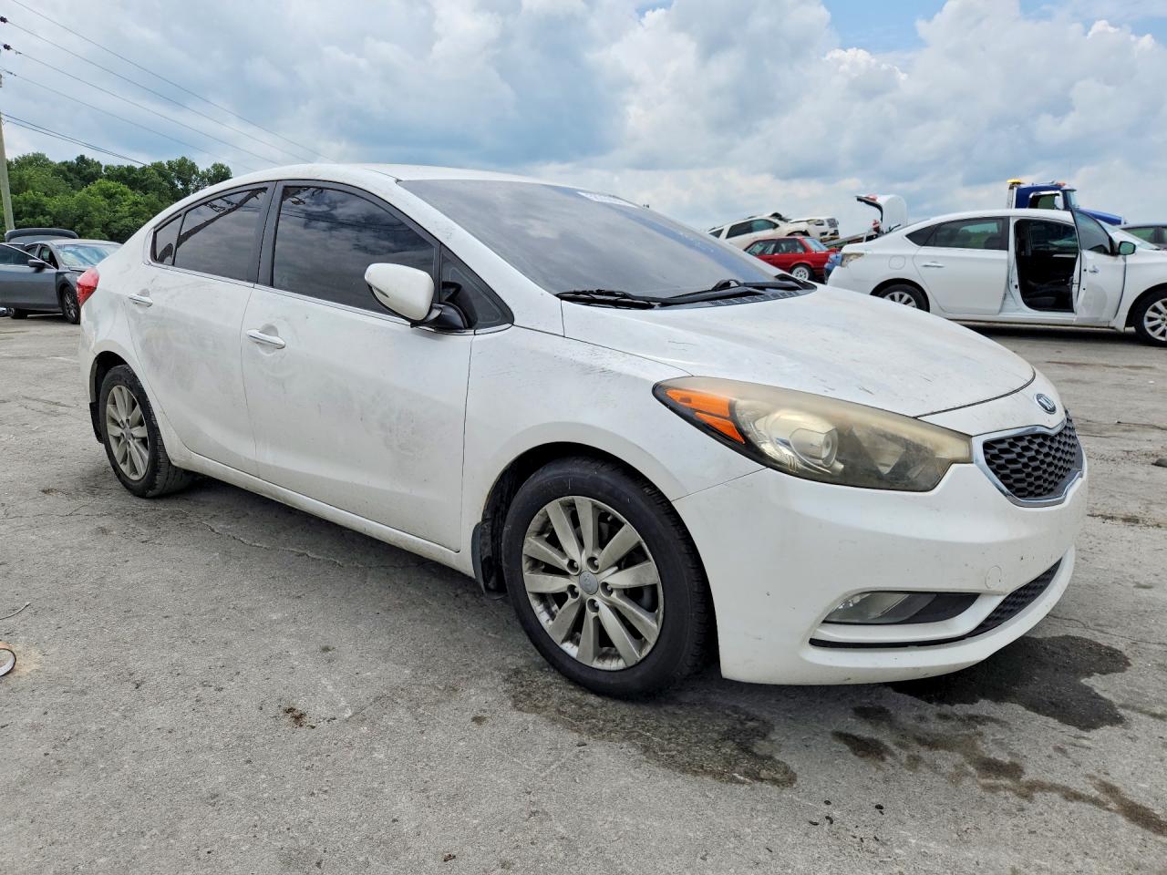 2014 Kia Forte Ex White vin: KNAFX4A89E5052090