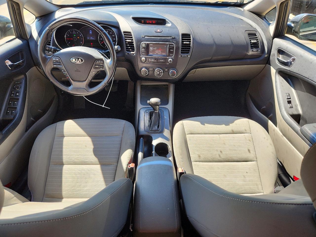 2014 Kia Forte Blue vin: KNAFX4A89E5105385