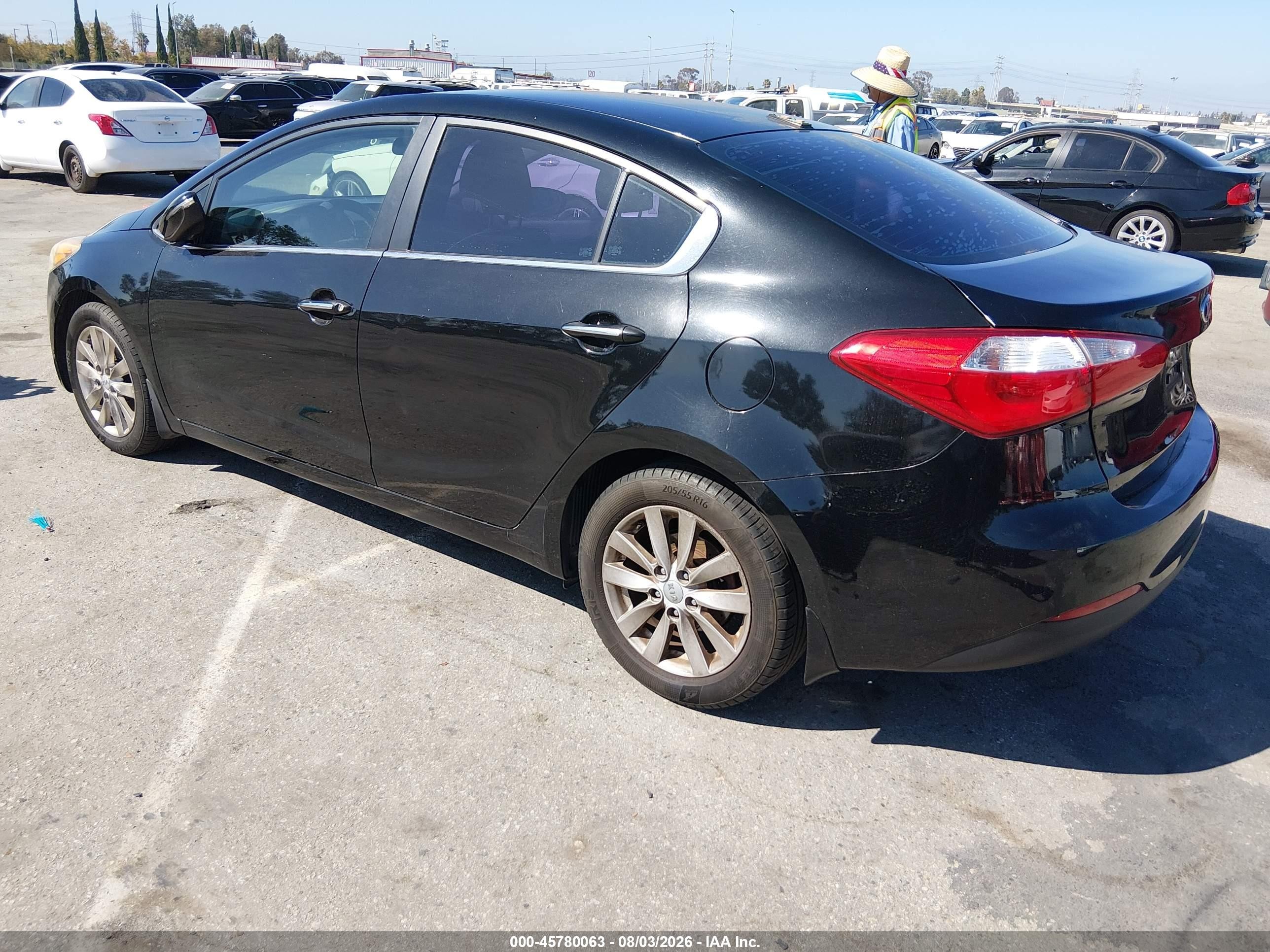 2014 Kia Forte Ex Black vin: KNAFX4A89E5105872