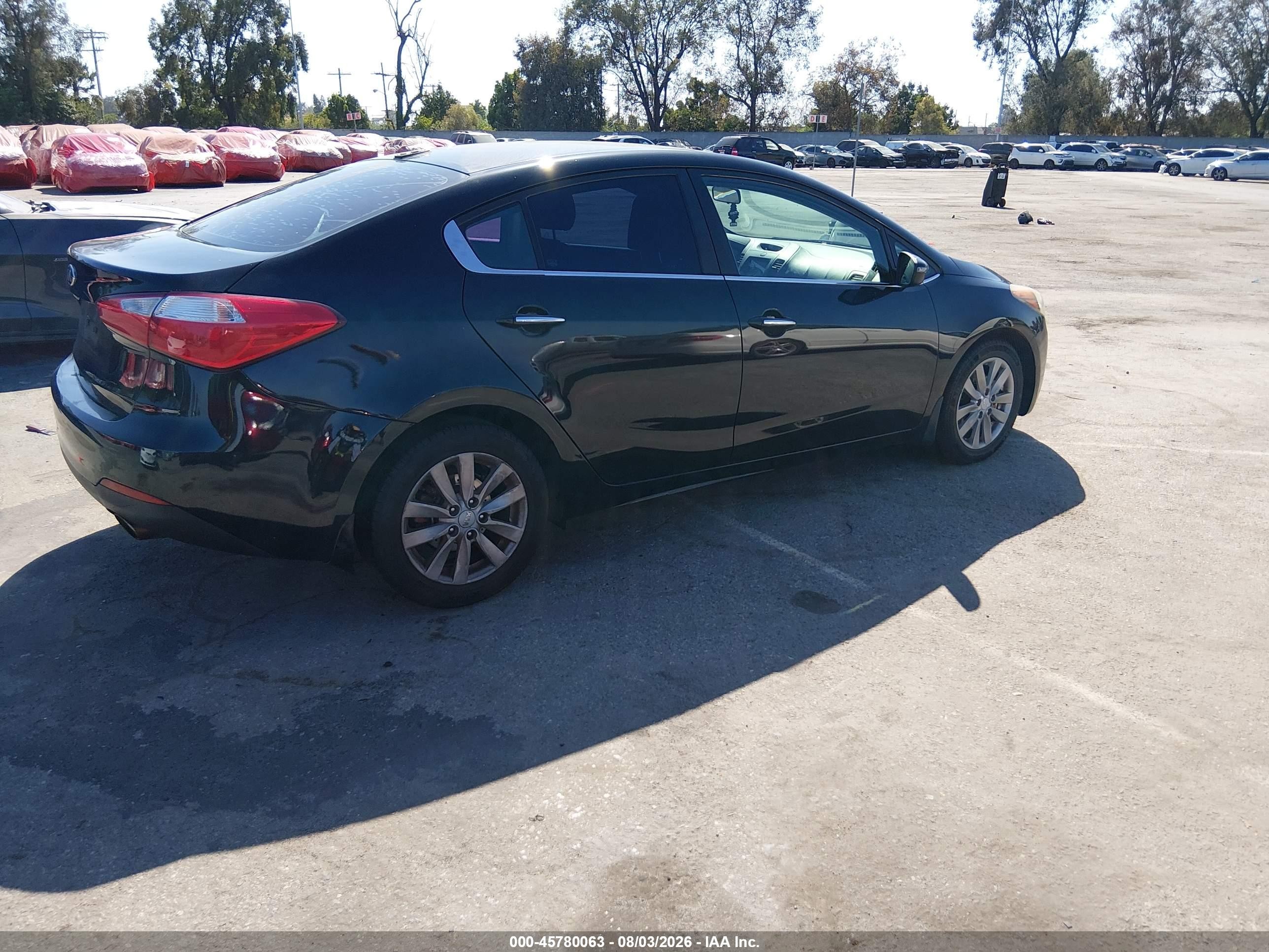 2014 Kia Forte Ex Black vin: KNAFX4A89E5105872