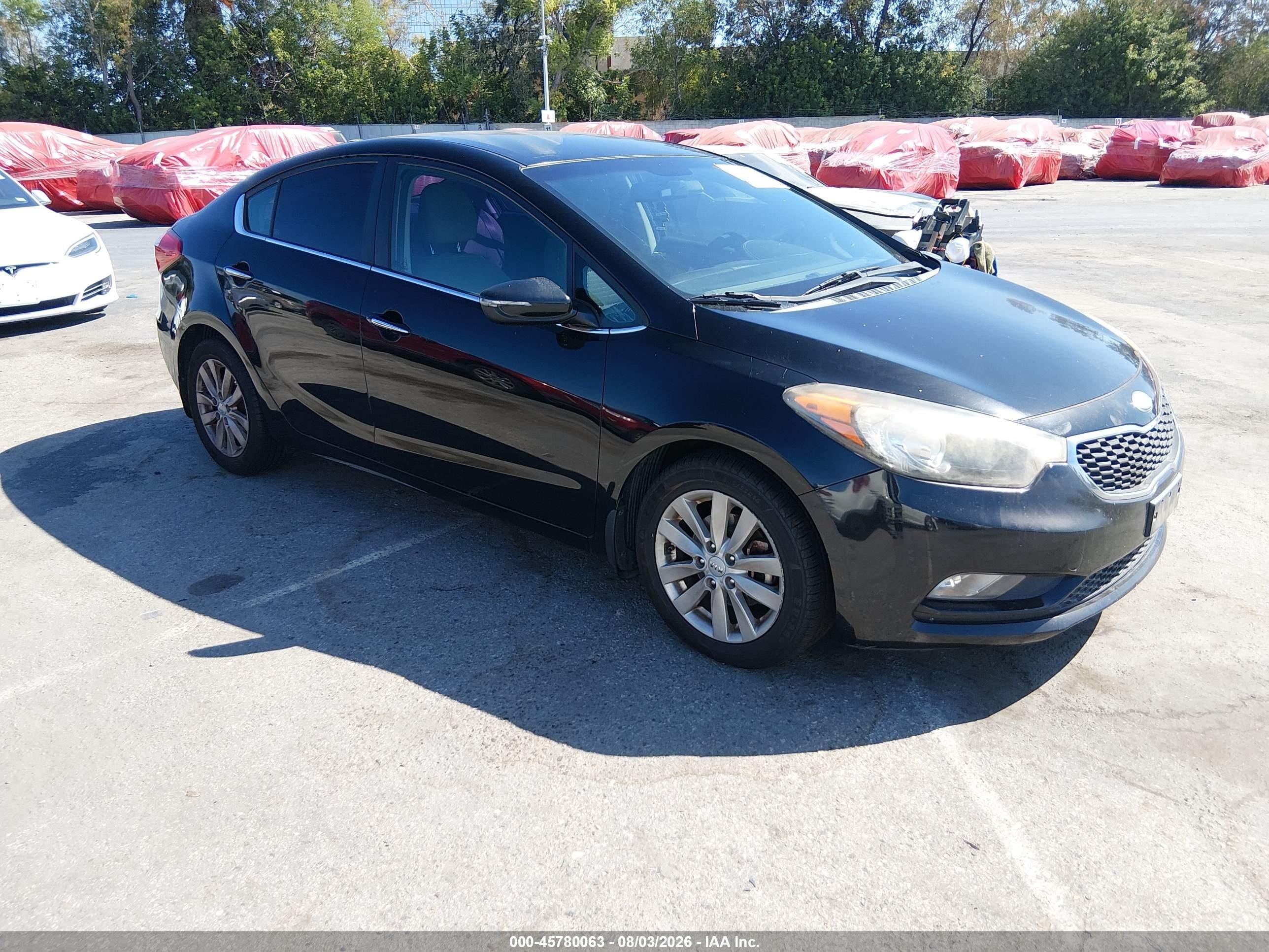 2014 Kia Forte Ex Black vin: KNAFX4A89E5105872