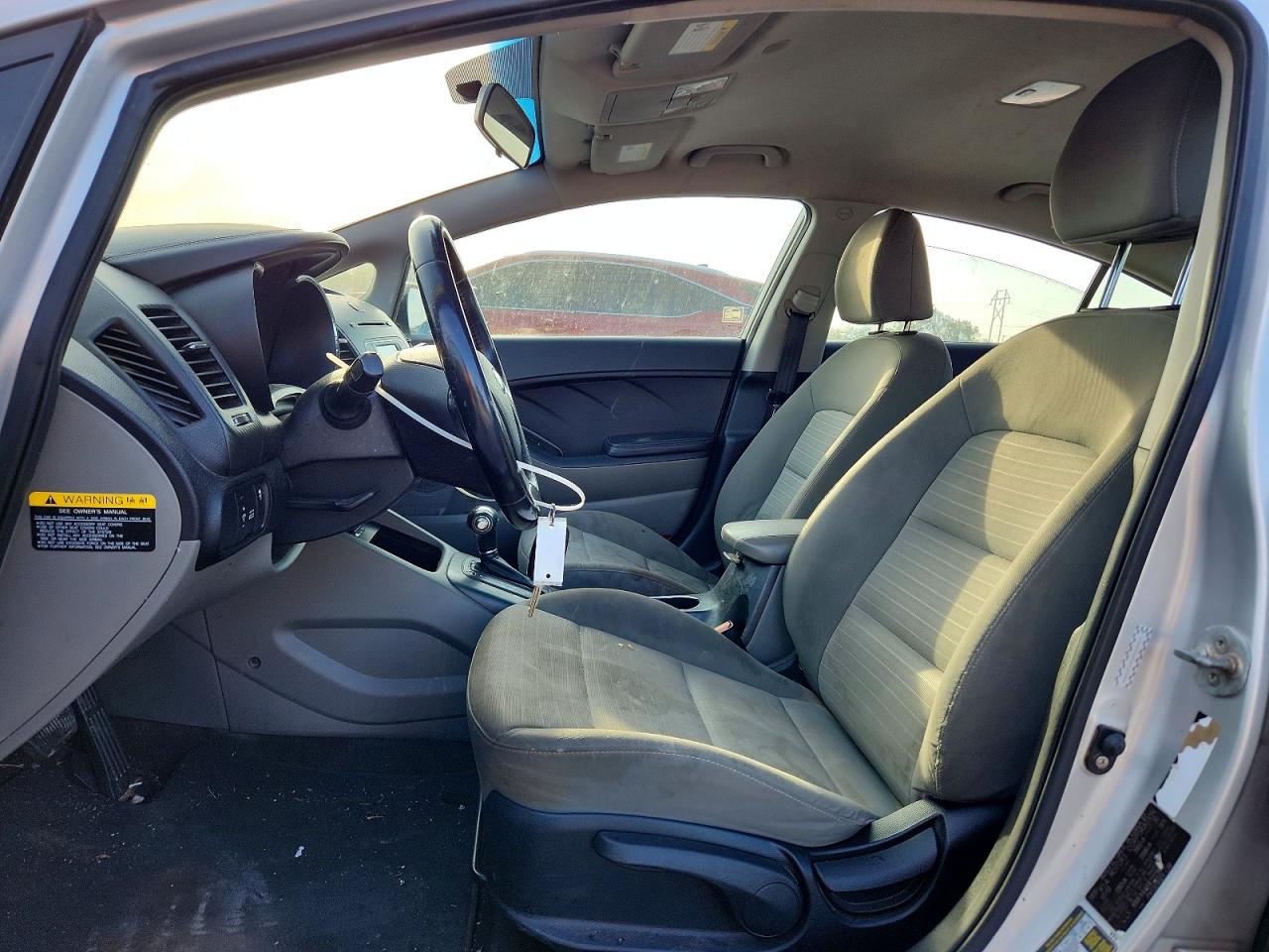 2014 Kia Forte Ex Silver vin: KNAFX4A89E5123689