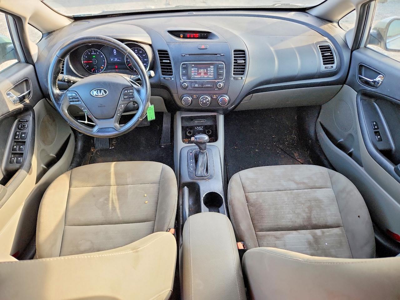 2014 Kia Forte Ex Silver vin: KNAFX4A89E5123689