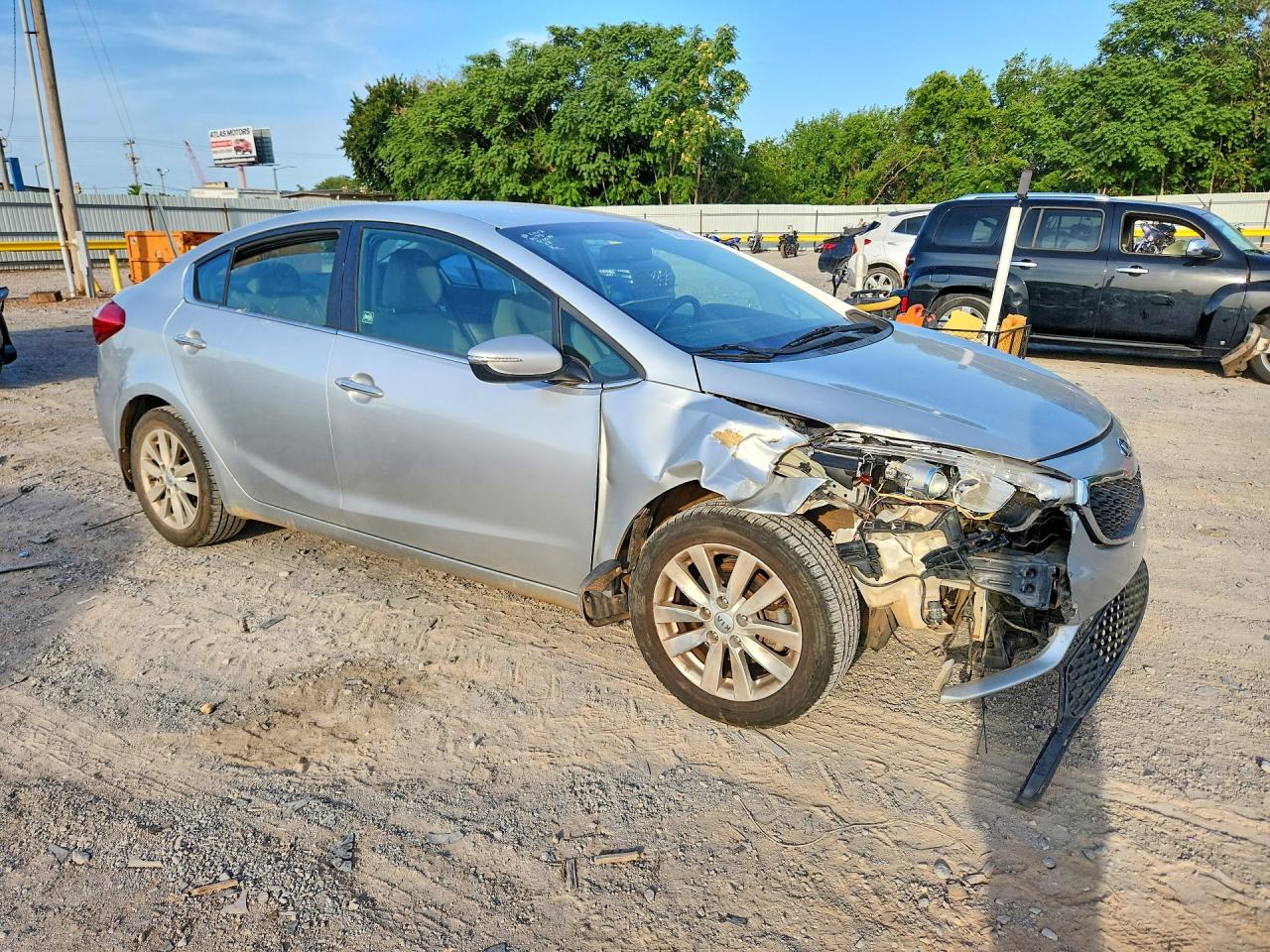 2014 Kia Forte Ex Silver vin: KNAFX4A89E5123689