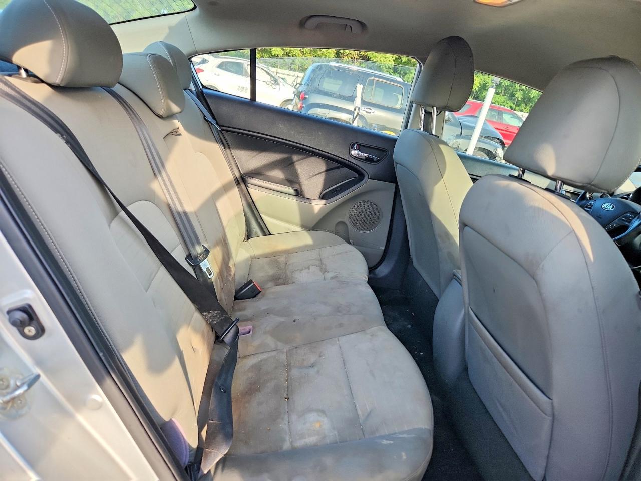 2014 Kia Forte Ex Silver vin: KNAFX4A89E5123689