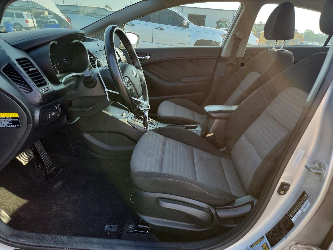 2015 Kia Forte Ex Gray vin: KNAFX4A89F5284156