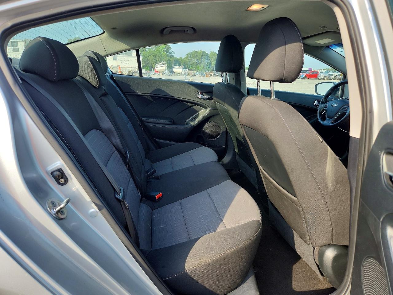 2015 Kia Forte Ex Gray vin: KNAFX4A89F5284156