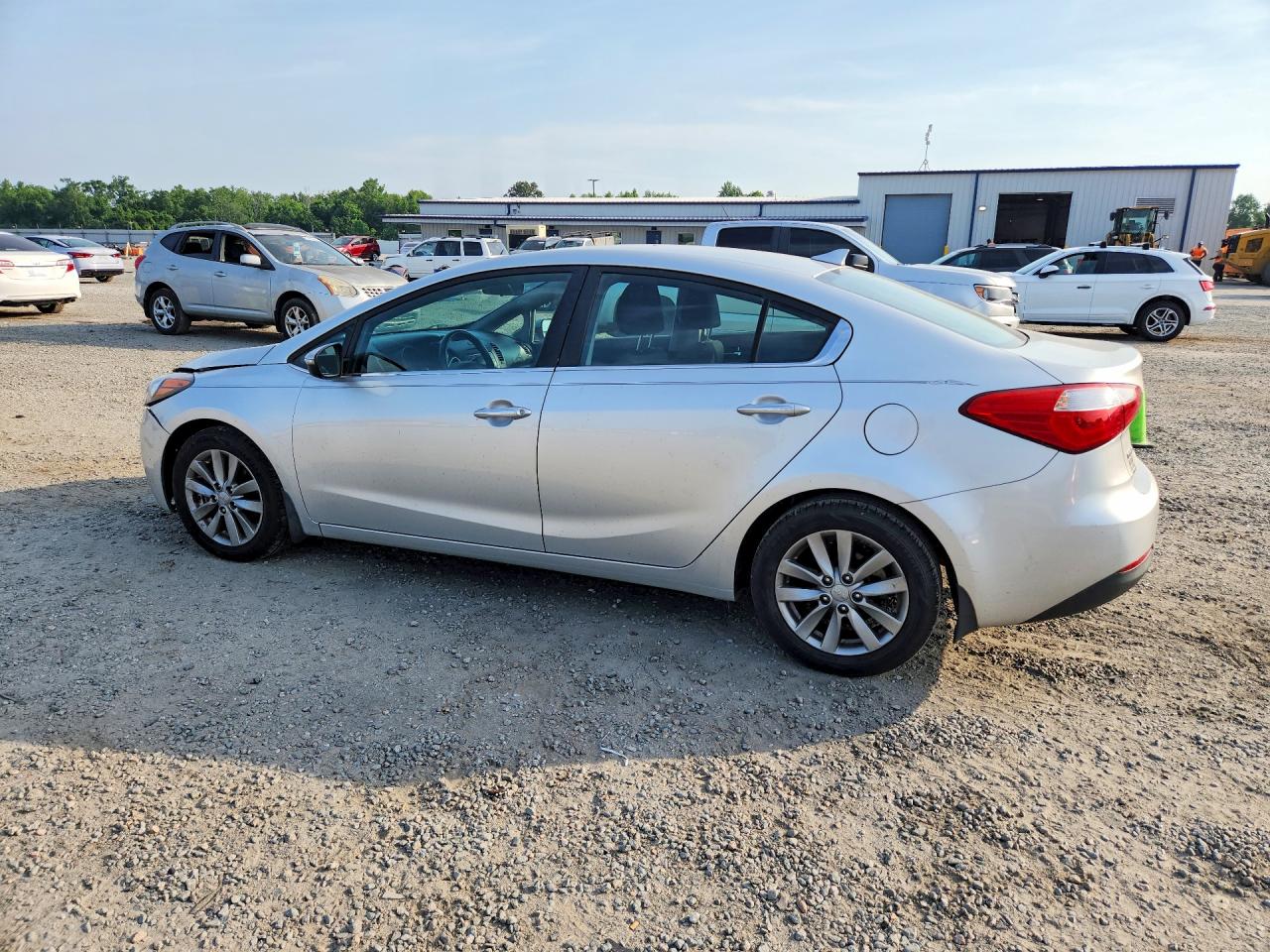 2015 Kia Forte Ex Gray vin: KNAFX4A89F5284156