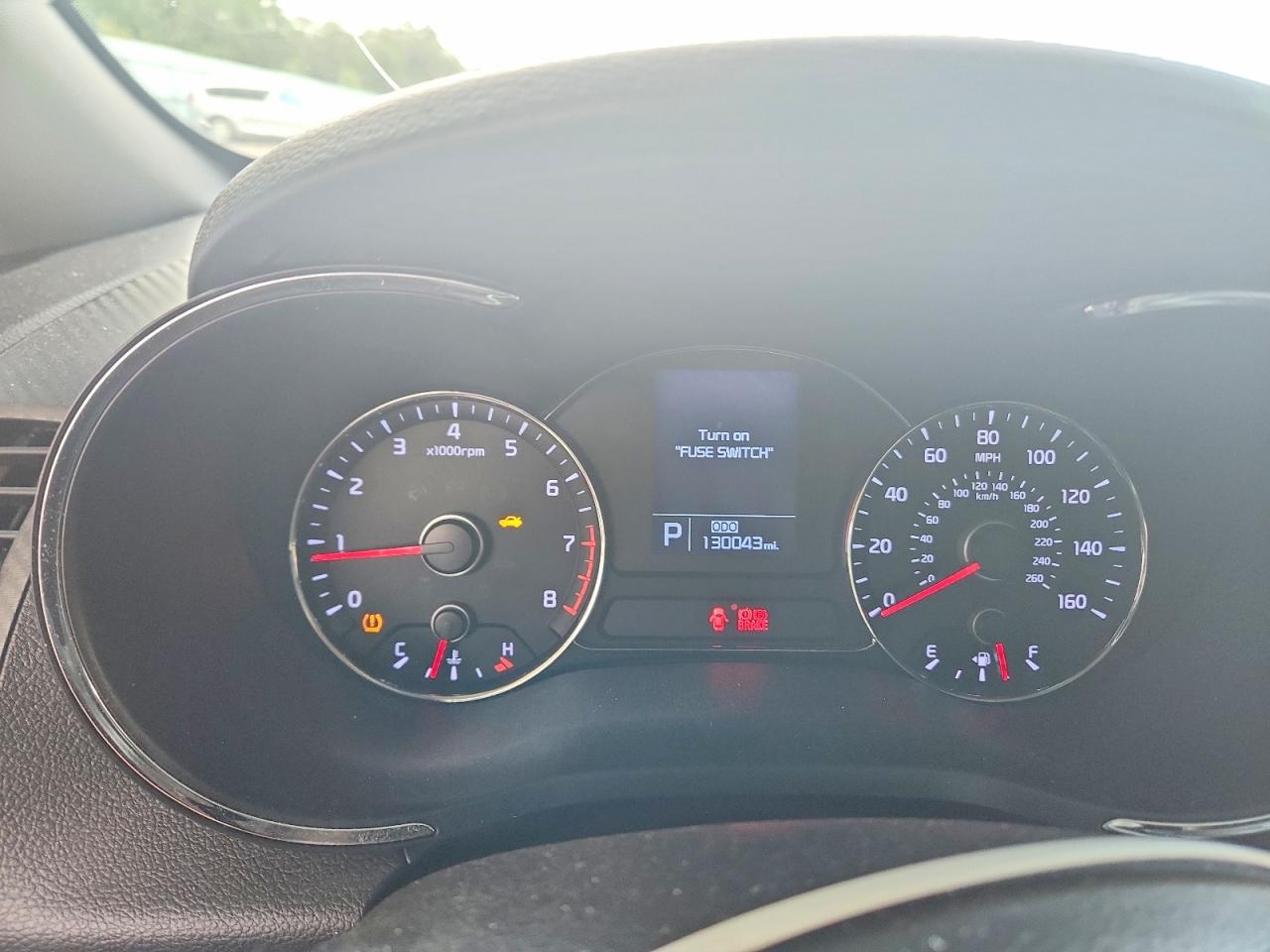 2015 Kia Forte Ex Red vin: KNAFX4A89F5371376