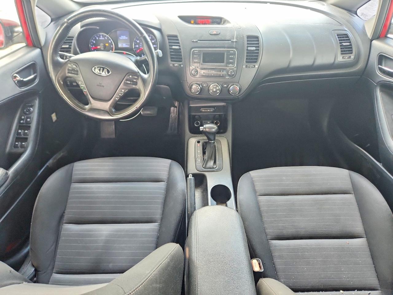 2015 Kia Forte Ex Red vin: KNAFX4A89F5371376