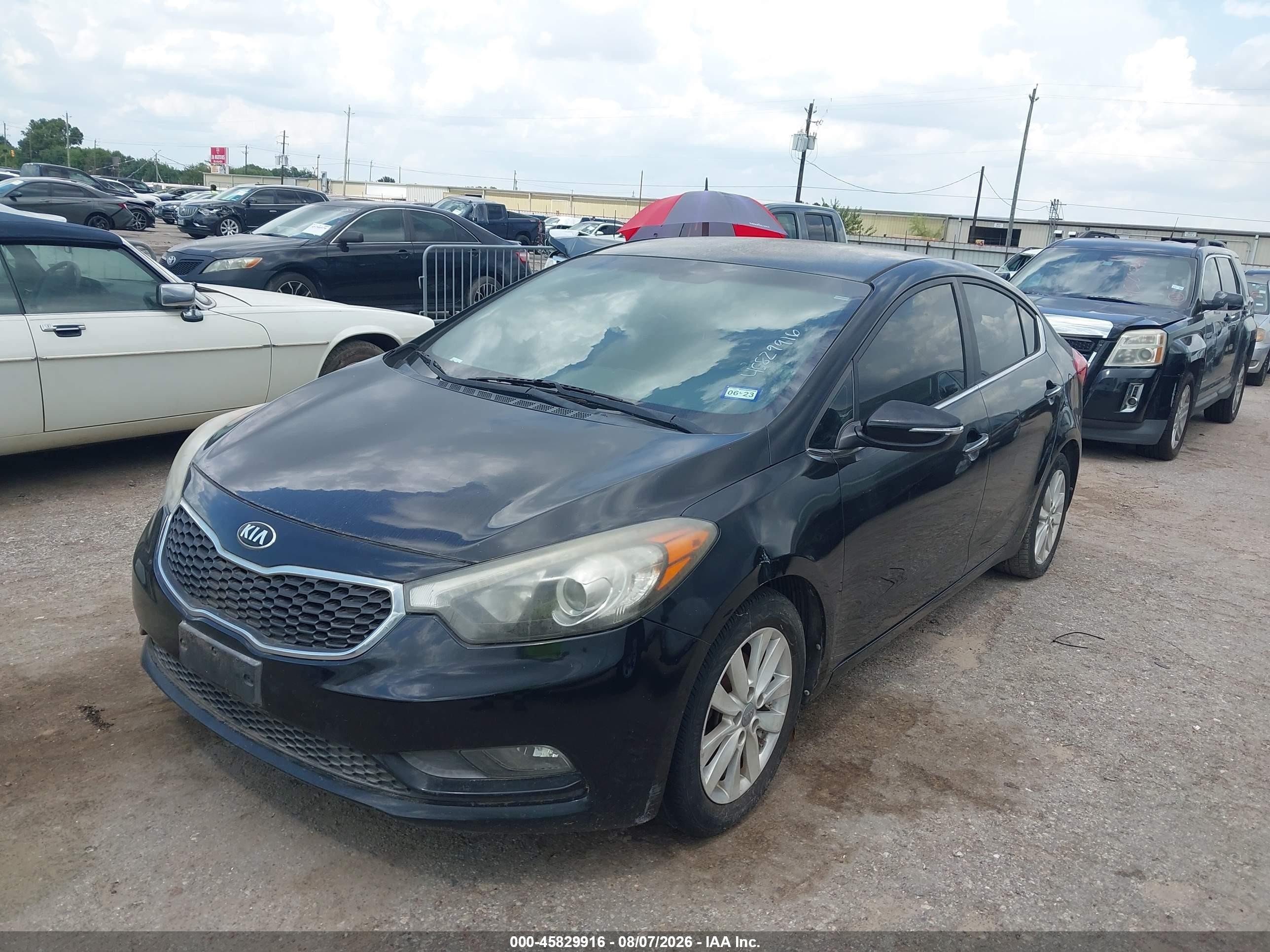 2015 Kia Forte Ex Black vin: KNAFX4A89F5392180
