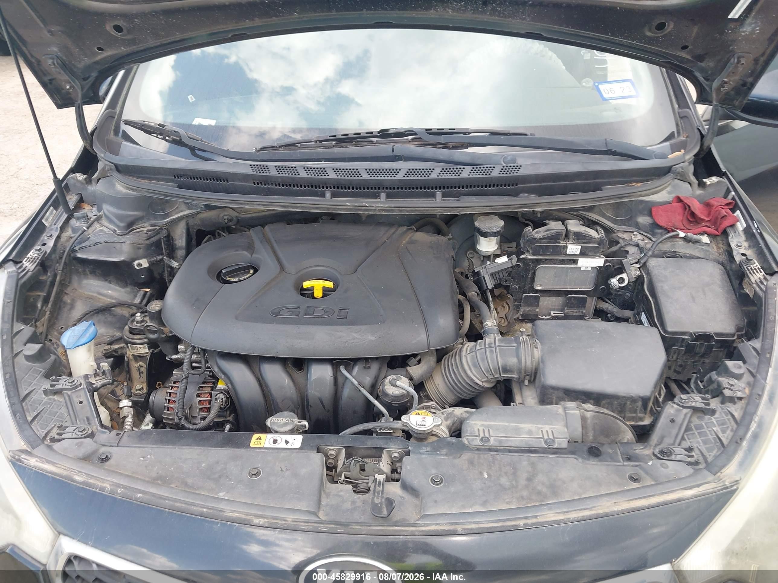 2015 Kia Forte Ex Black vin: KNAFX4A89F5392180