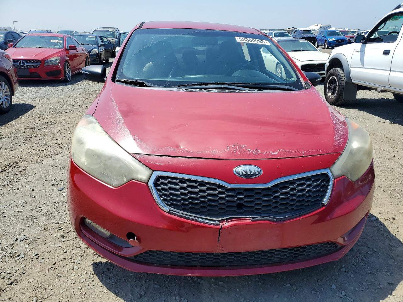 2014 Kia Forte Ex Burgundy vin: KNAFX4A8XE5050204