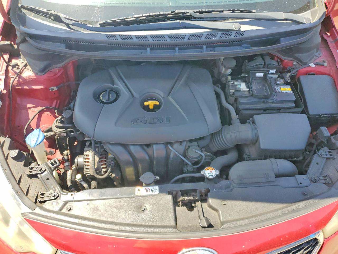 2014 Kia Forte Ex Burgundy vin: KNAFX4A8XE5050204