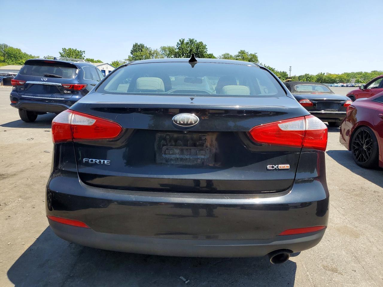2014 Kia Forte Ex Black vin: KNAFX4A8XE5060148