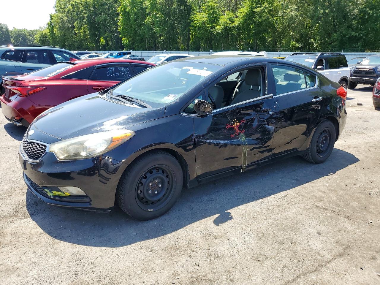2014 Kia Forte Ex Black vin: KNAFX4A8XE5060148