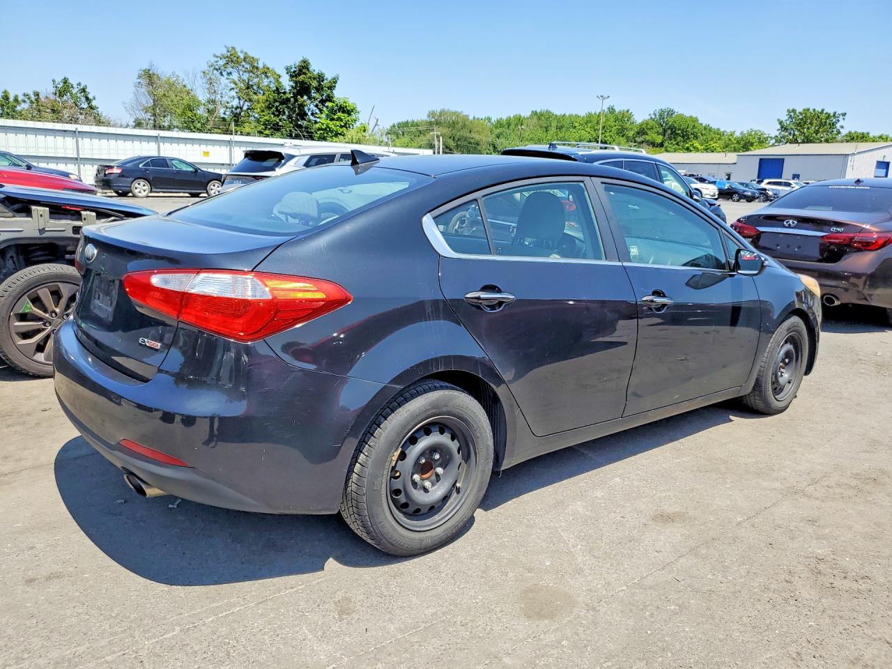 2014 Kia Forte Ex Black vin: KNAFX4A8XE5060148