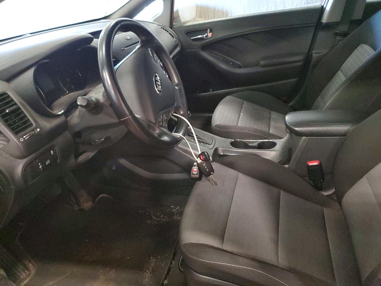 2014 Kia Forte Ex Red vin: KNAFX4A8XE5107713
