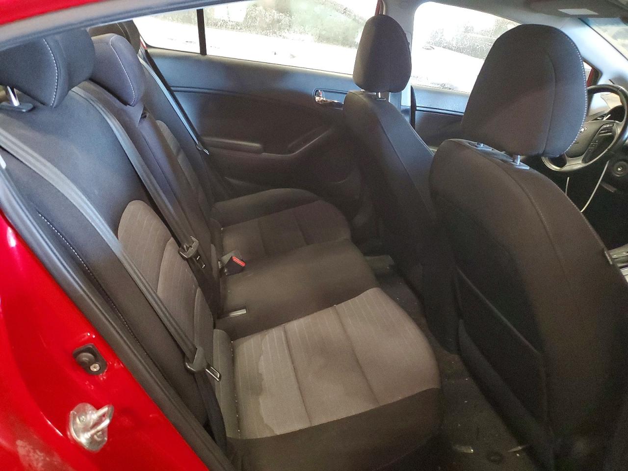 2014 Kia Forte Ex Red vin: KNAFX4A8XE5107713