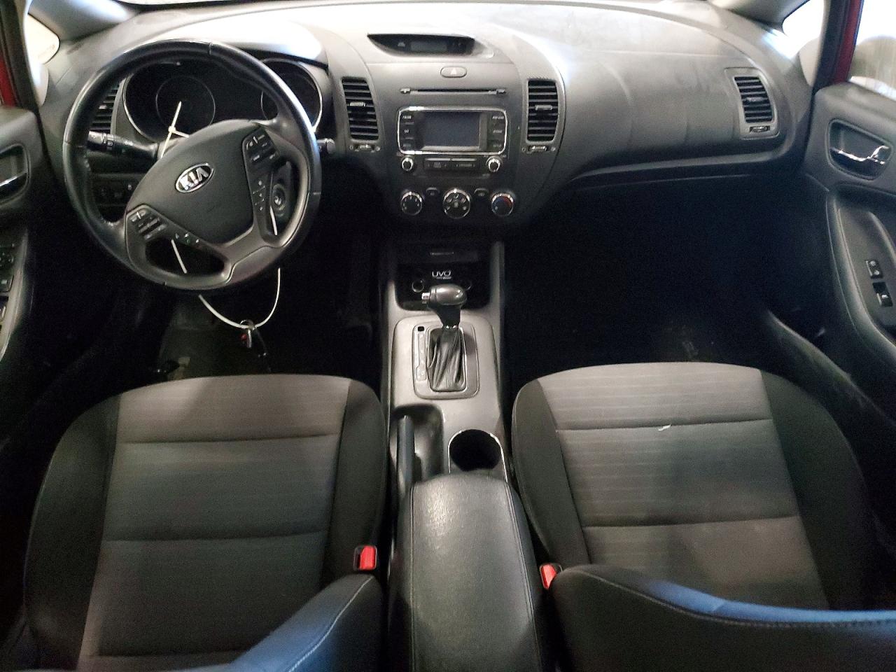 2014 Kia Forte Ex Red vin: KNAFX4A8XE5107713