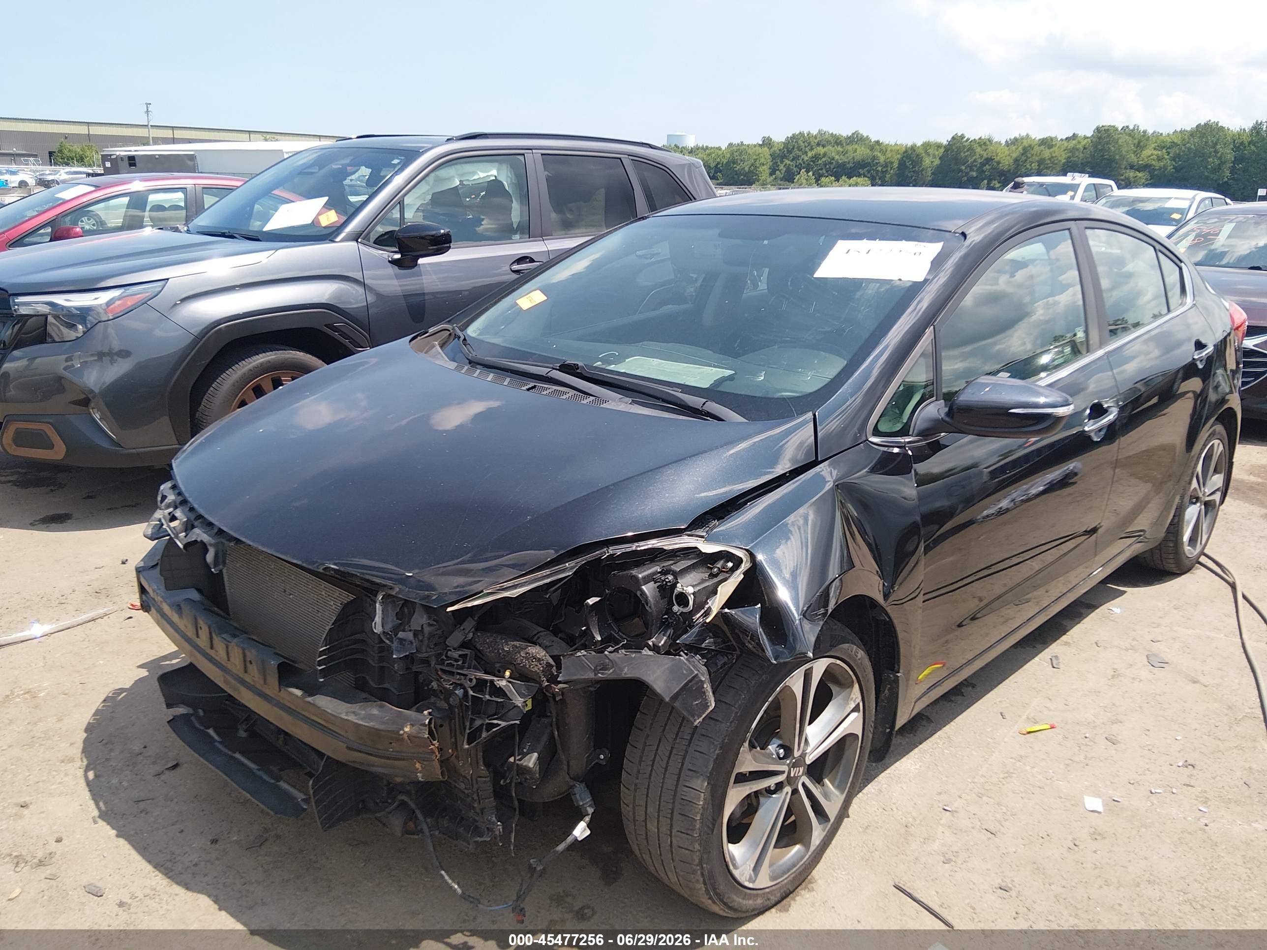 2015 Kia Forte Ex Black vin: KNAFX4A8XF5342968