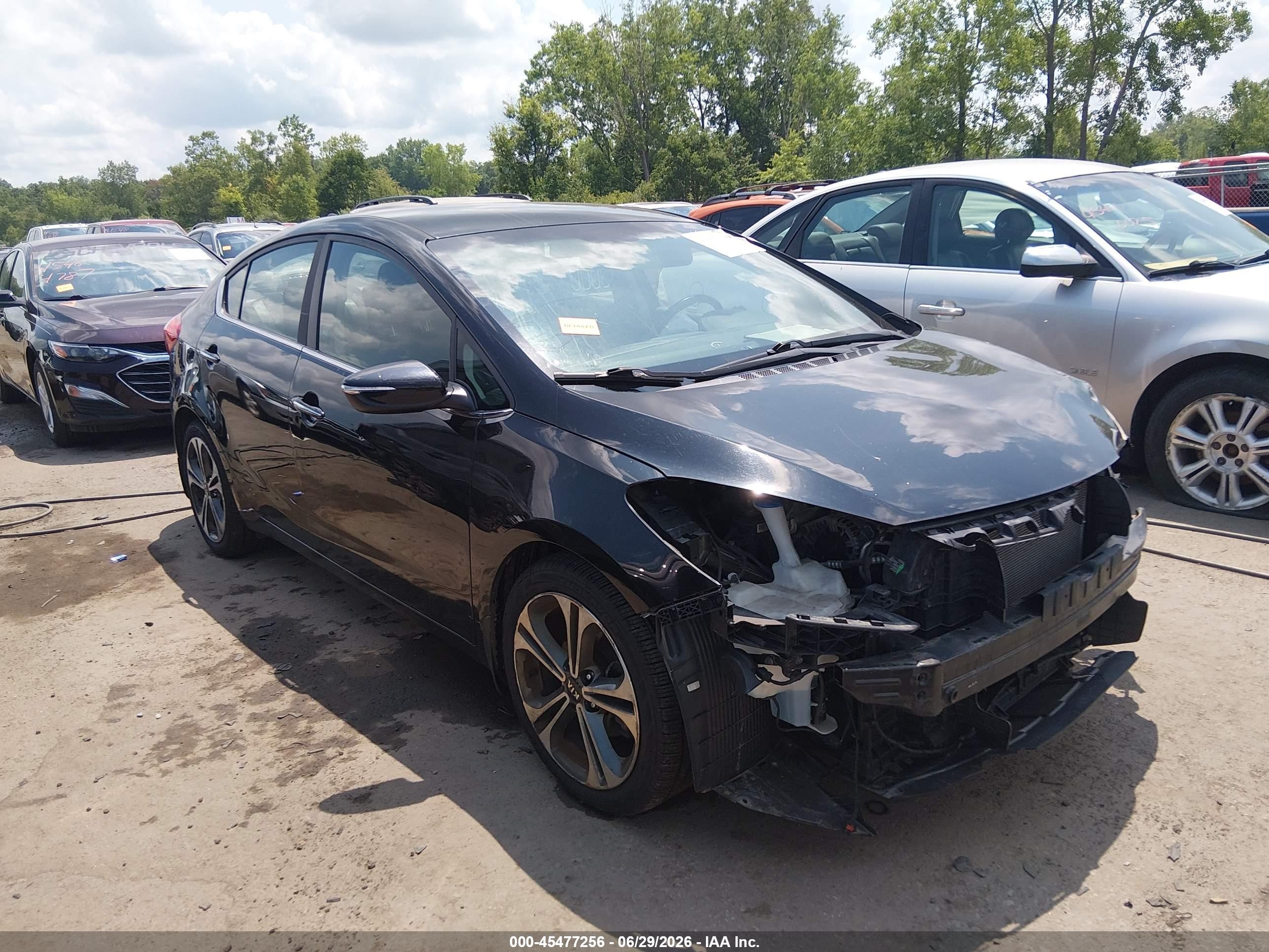 2015 Kia Forte Ex Black vin: KNAFX4A8XF5342968