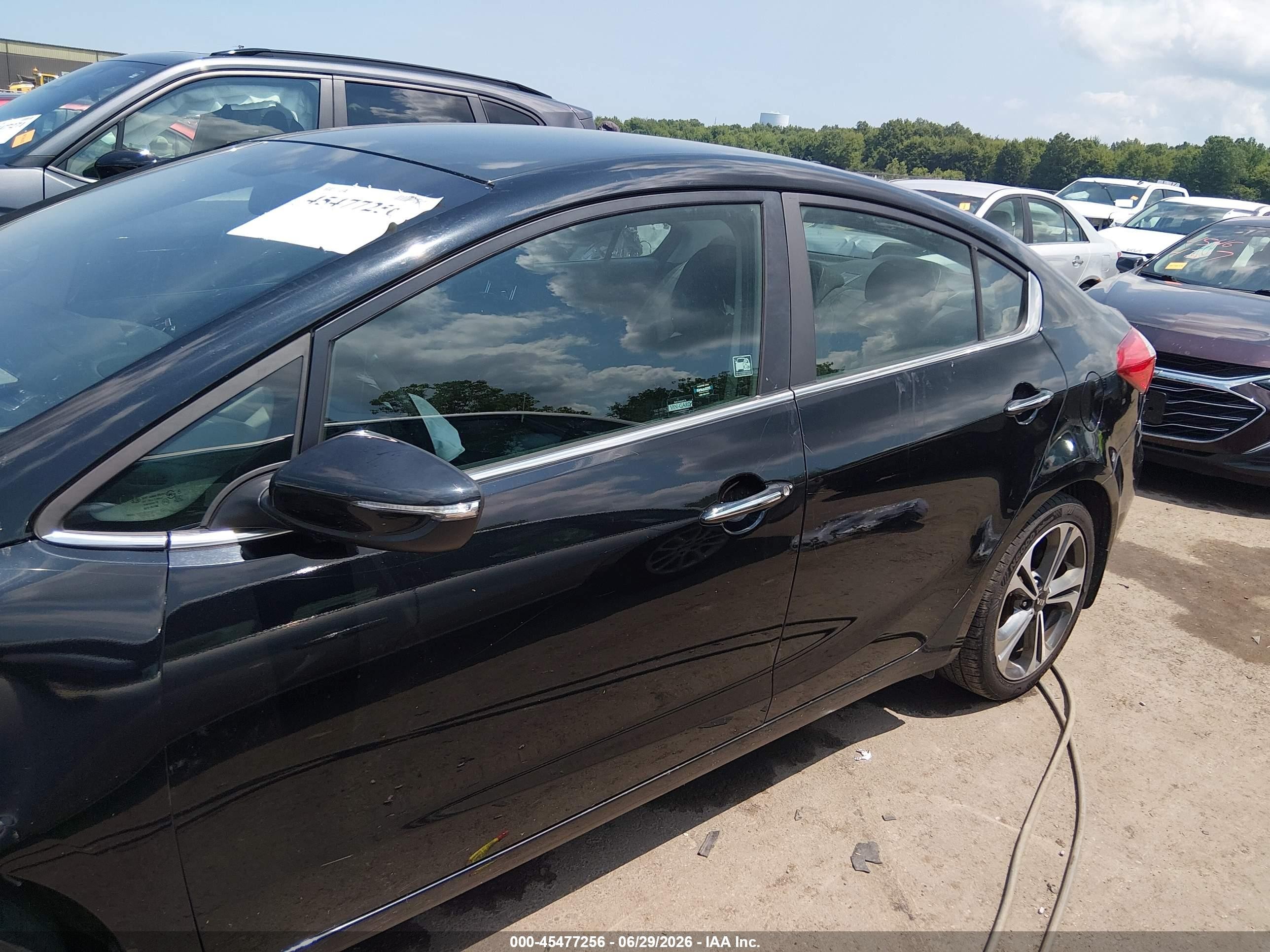 2015 Kia Forte Ex Black vin: KNAFX4A8XF5342968