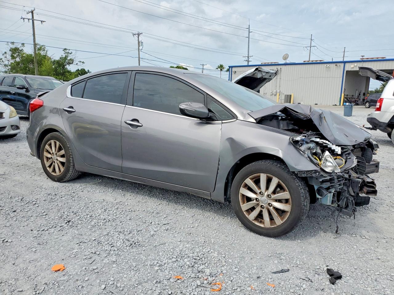 2015 Kia Forte Ex Charcoal vin: KNAFX4A8XF5386498