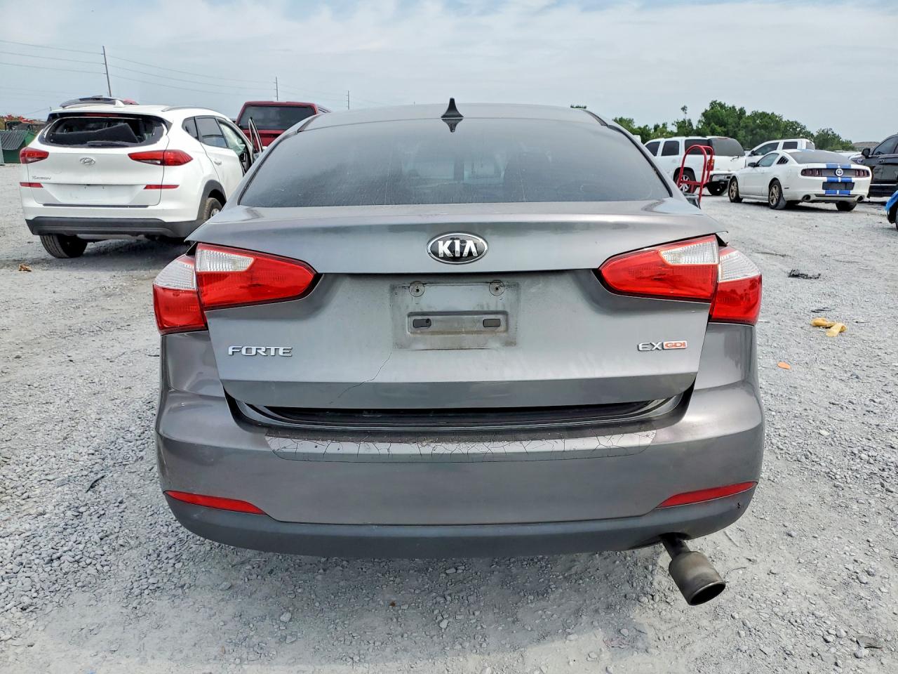 2015 Kia Forte Ex Charcoal vin: KNAFX4A8XF5386498