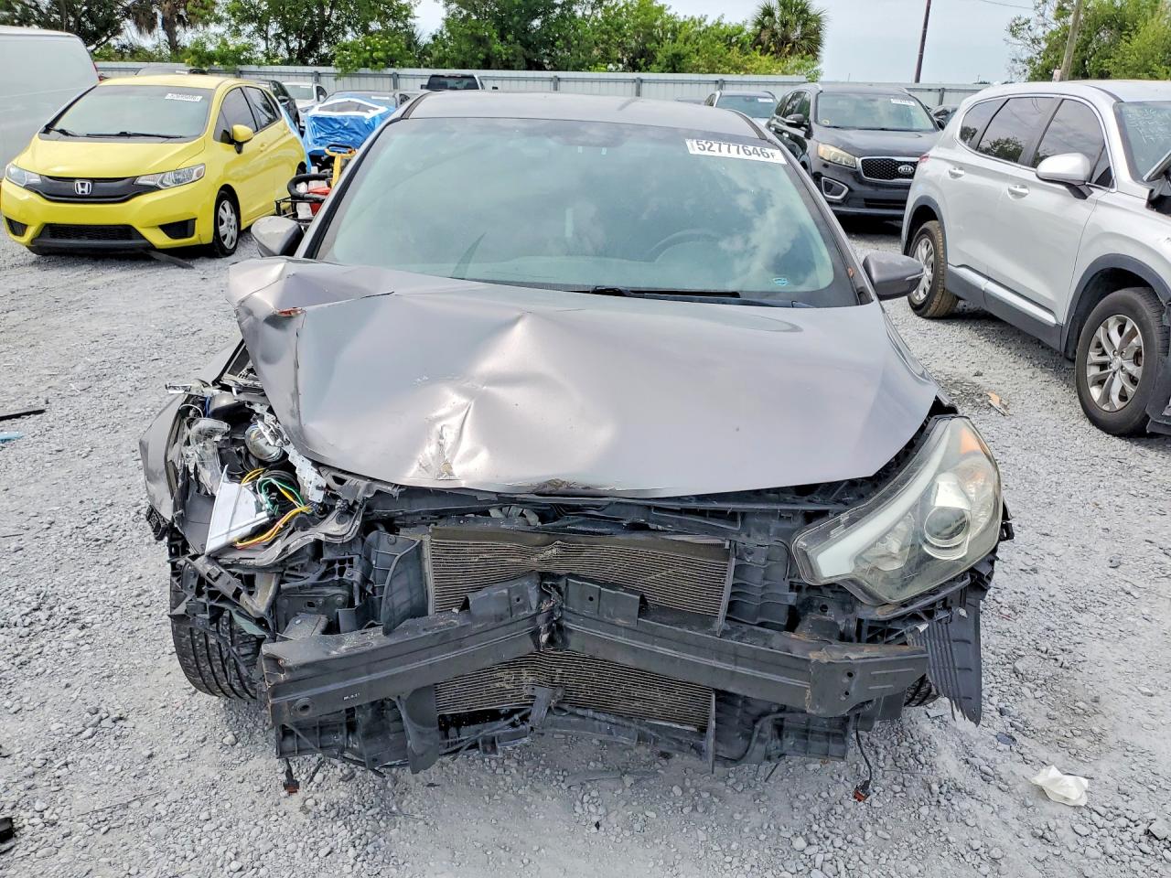 2015 Kia Forte Ex Charcoal vin: KNAFX4A8XF5386498
