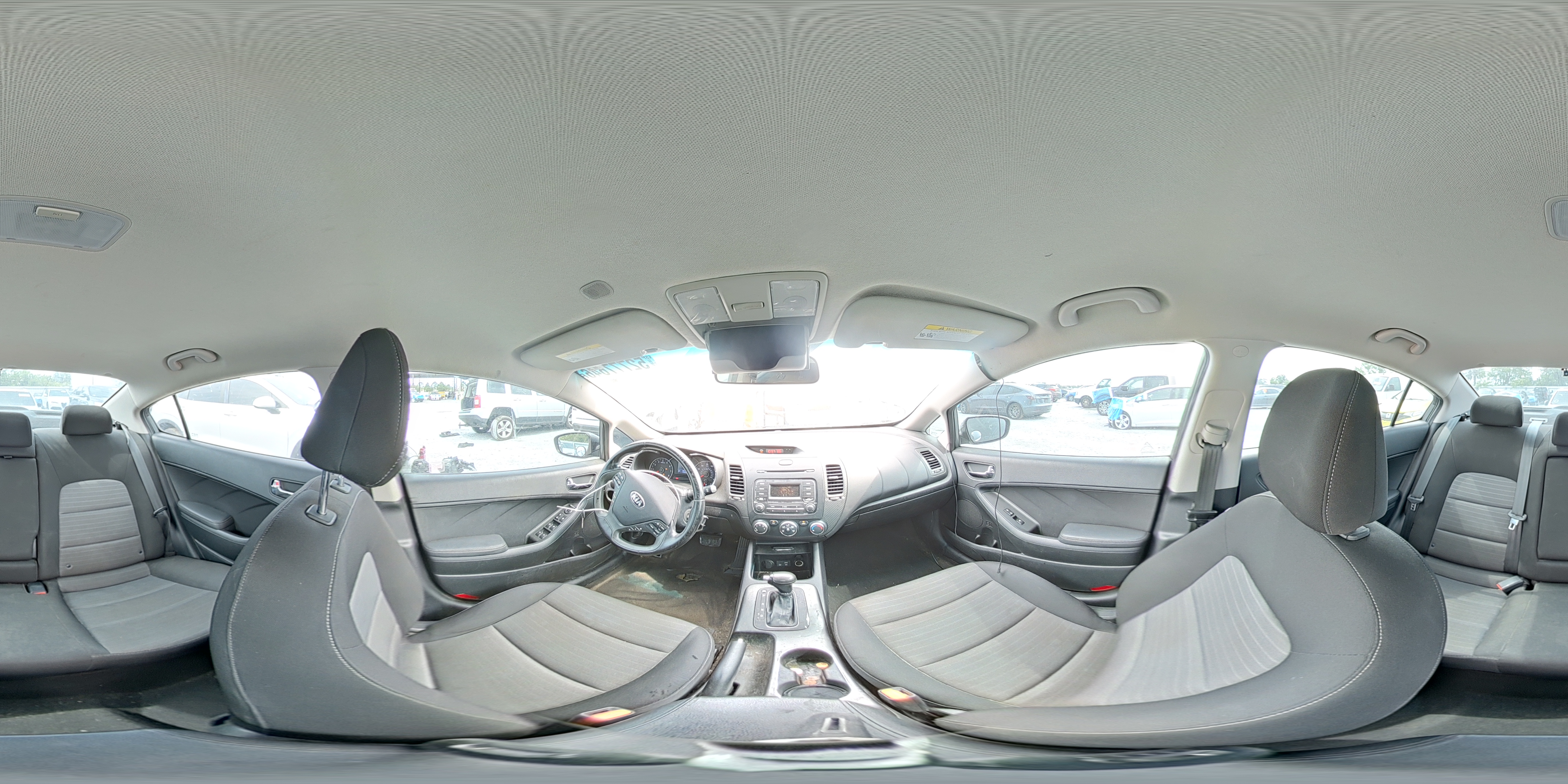 2015 Kia Forte Ex Charcoal vin: KNAFX4A8XF5386498