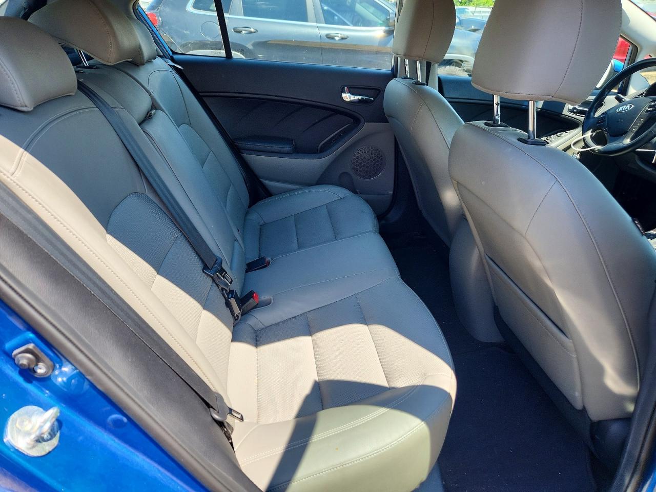 2014 Kia Forte Ex Blue vin: KNAFX5A80E5162256