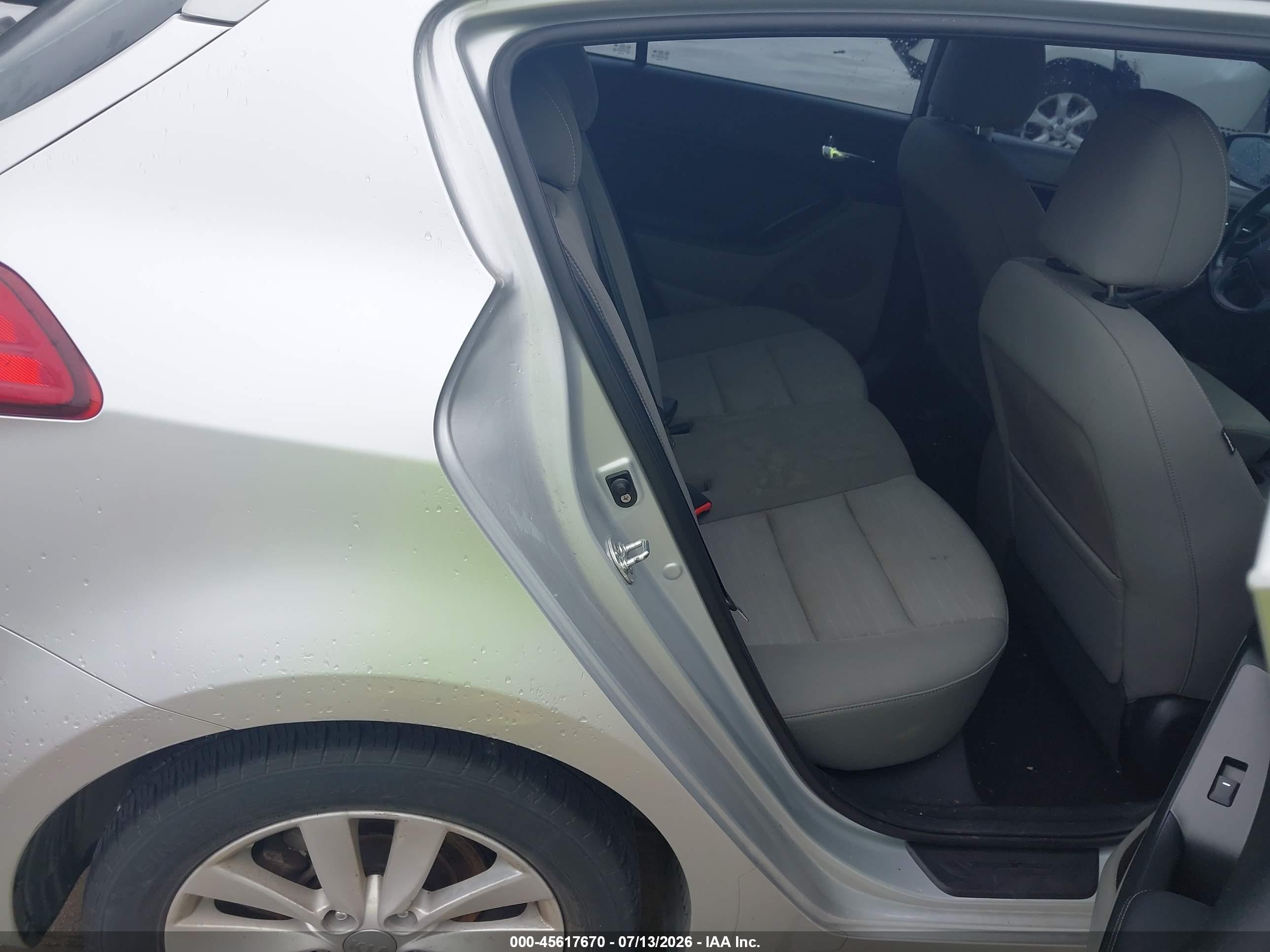 2015 Kia Forte Ex Silver vin: KNAFX5A80F5290076