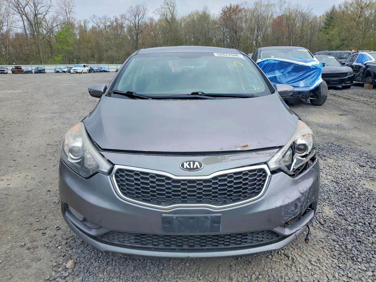 2015 Kia Forte5 Ex Серый vin: KNAFX5A80F5318555