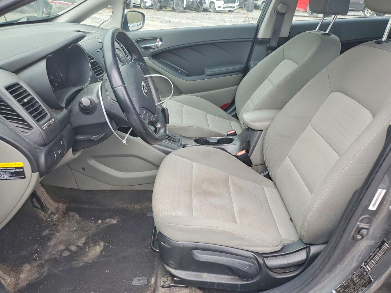 2015 Kia Forte5 Ex Серый vin: KNAFX5A80F5318555