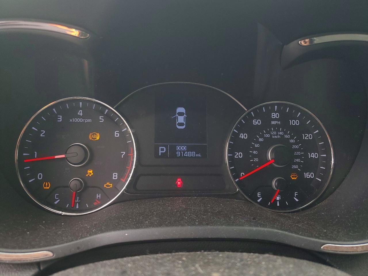 2015 Kia Forte5 Ex Серый vin: KNAFX5A80F5318555