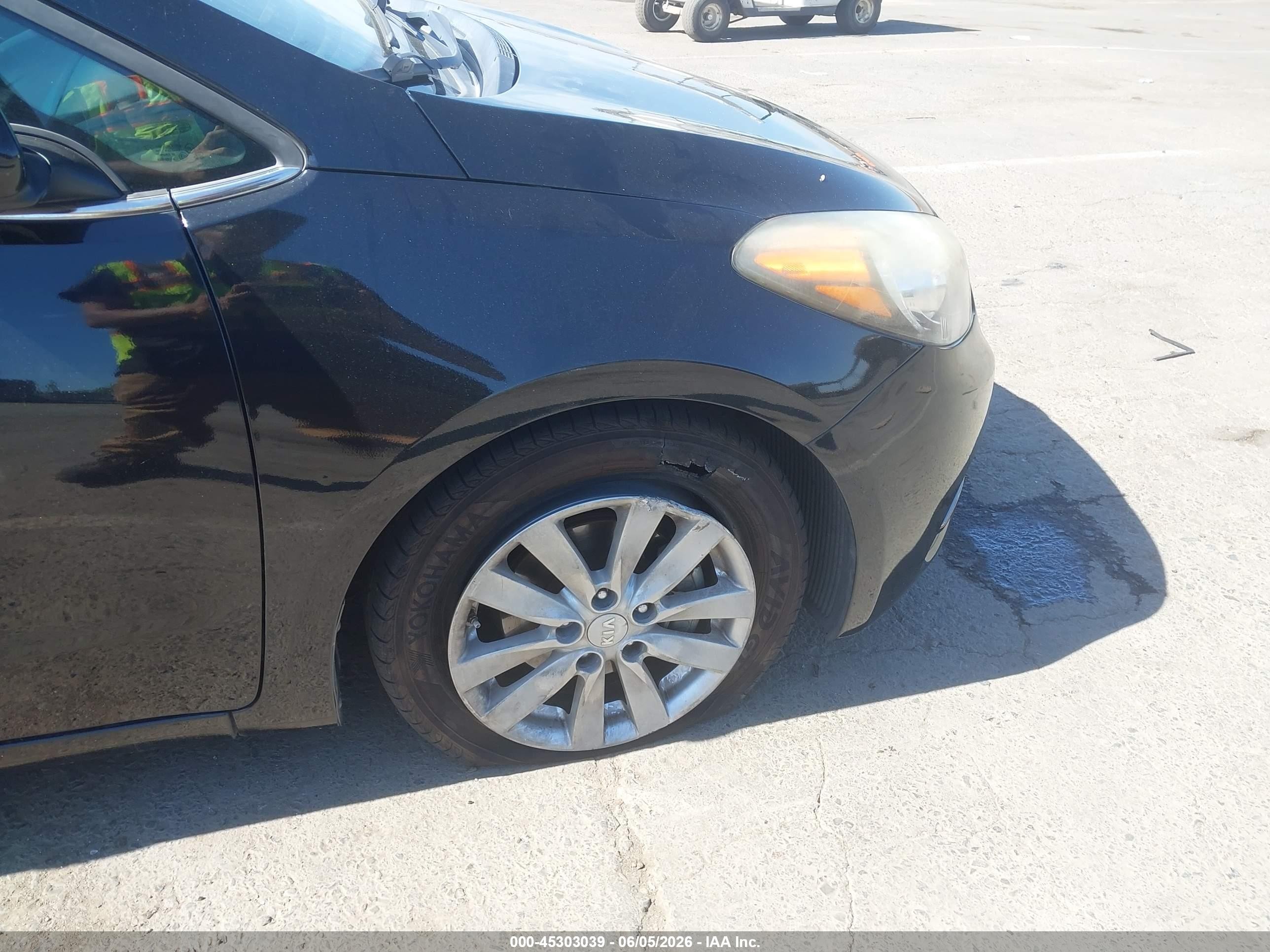 2015 Kia Forte Ex Black vin: KNAFX5A81F5356358