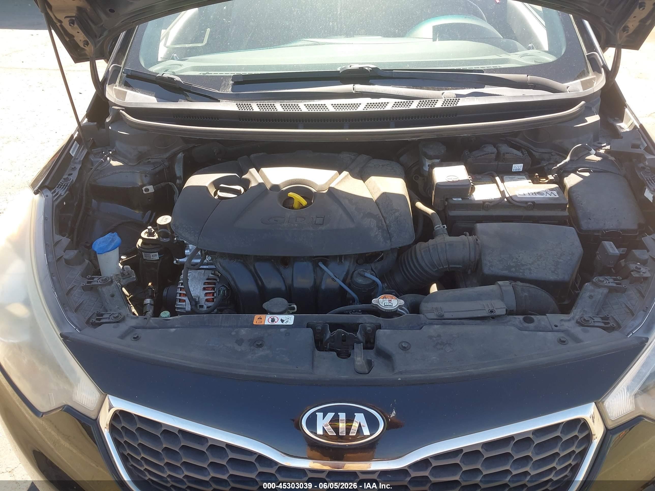 2015 Kia Forte Ex Black vin: KNAFX5A81F5356358