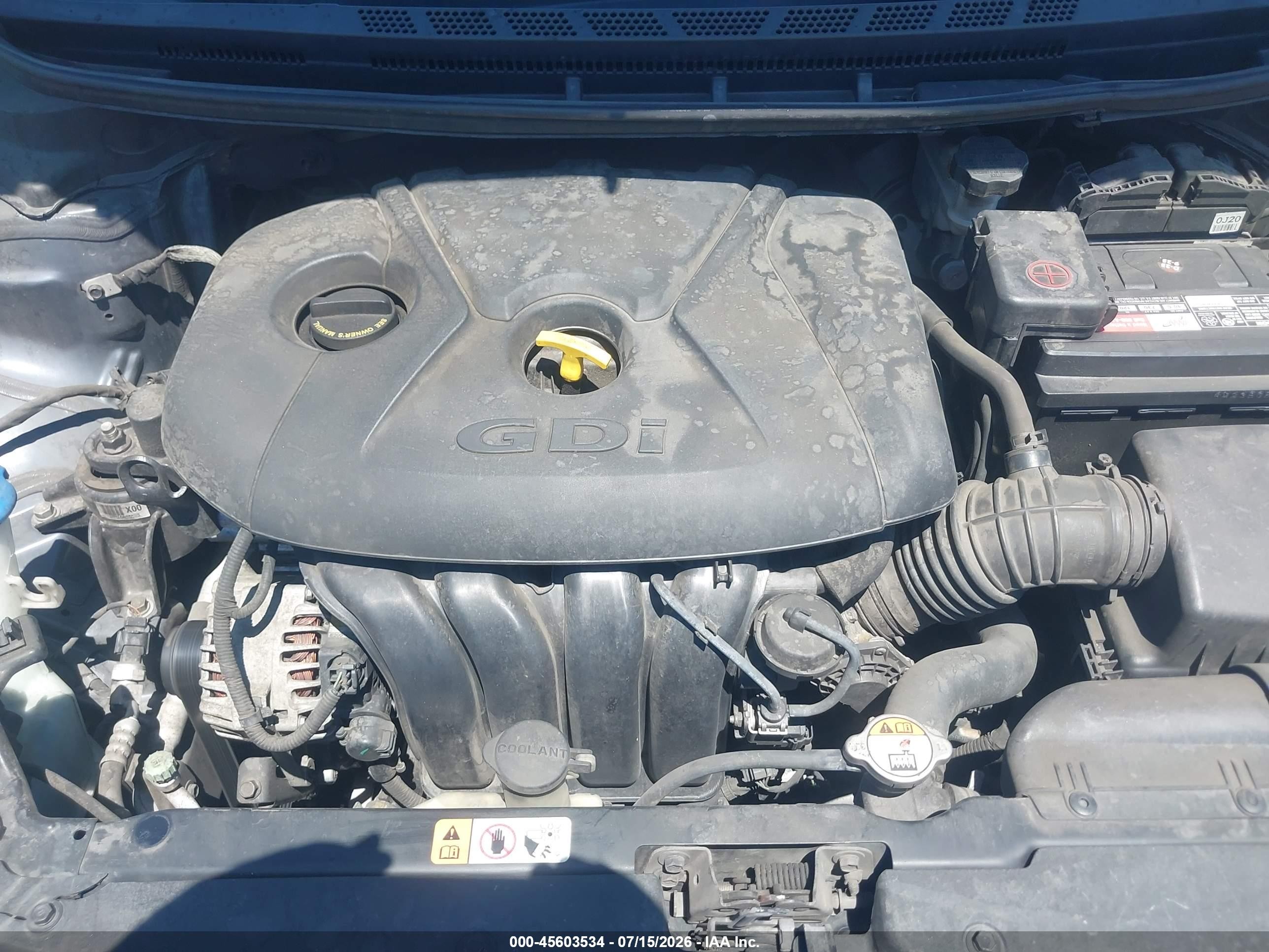 2015 Kia Forte Ex Gray vin: KNAFX5A82F5327452