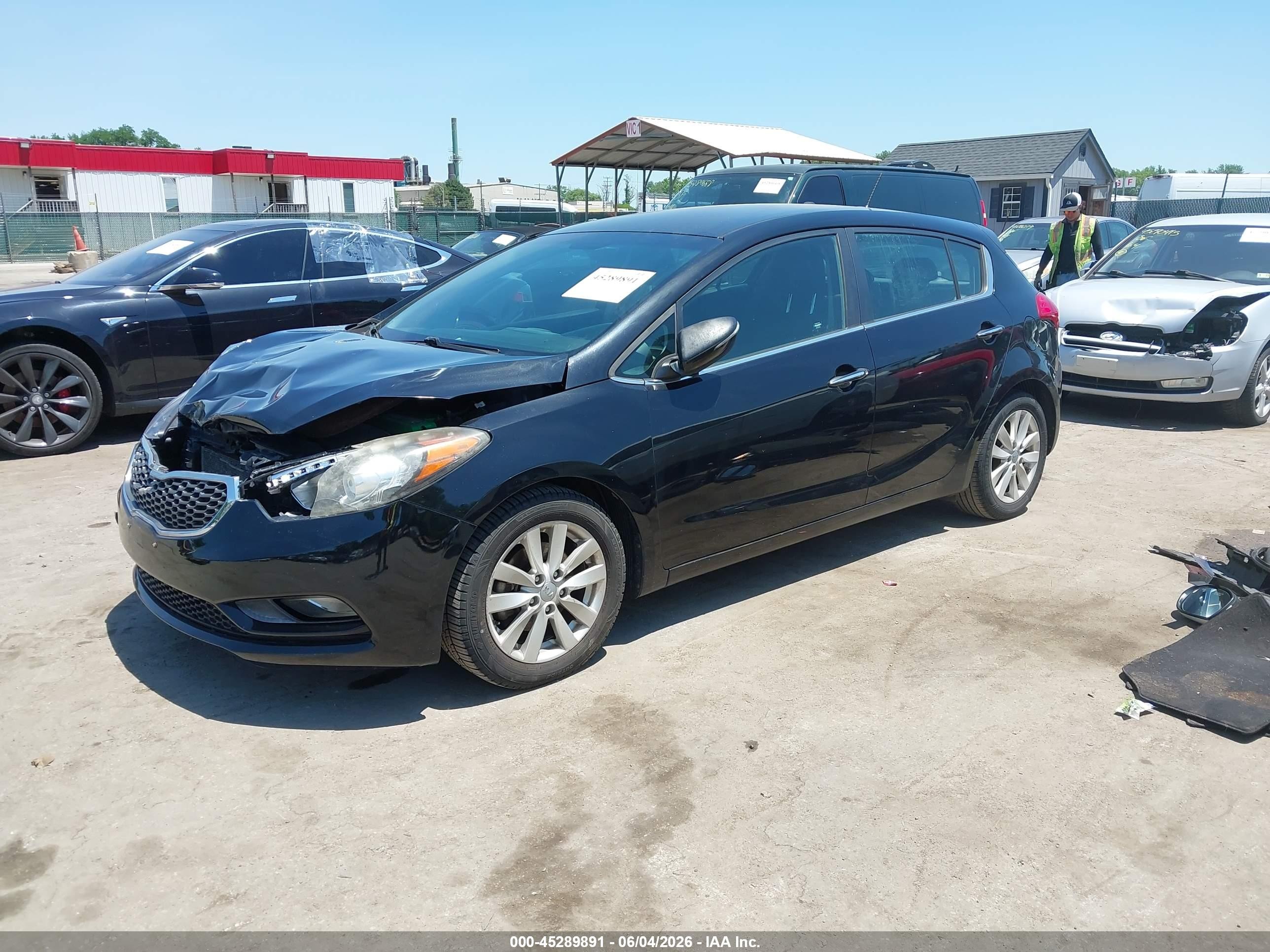 2015 Kia Forte Ex Black vin: KNAFX5A82F5372309