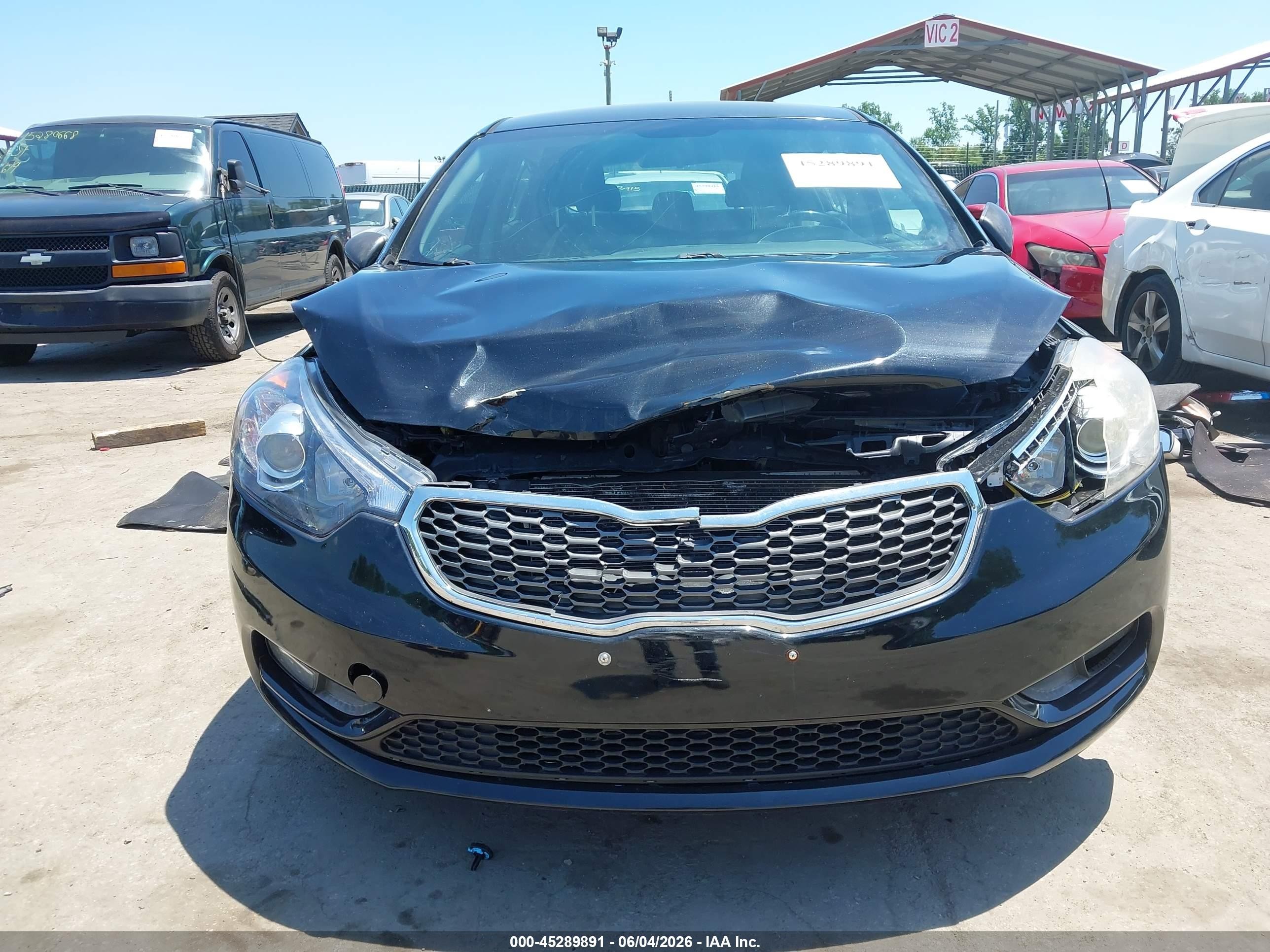 2015 Kia Forte Ex Black vin: KNAFX5A82F5372309