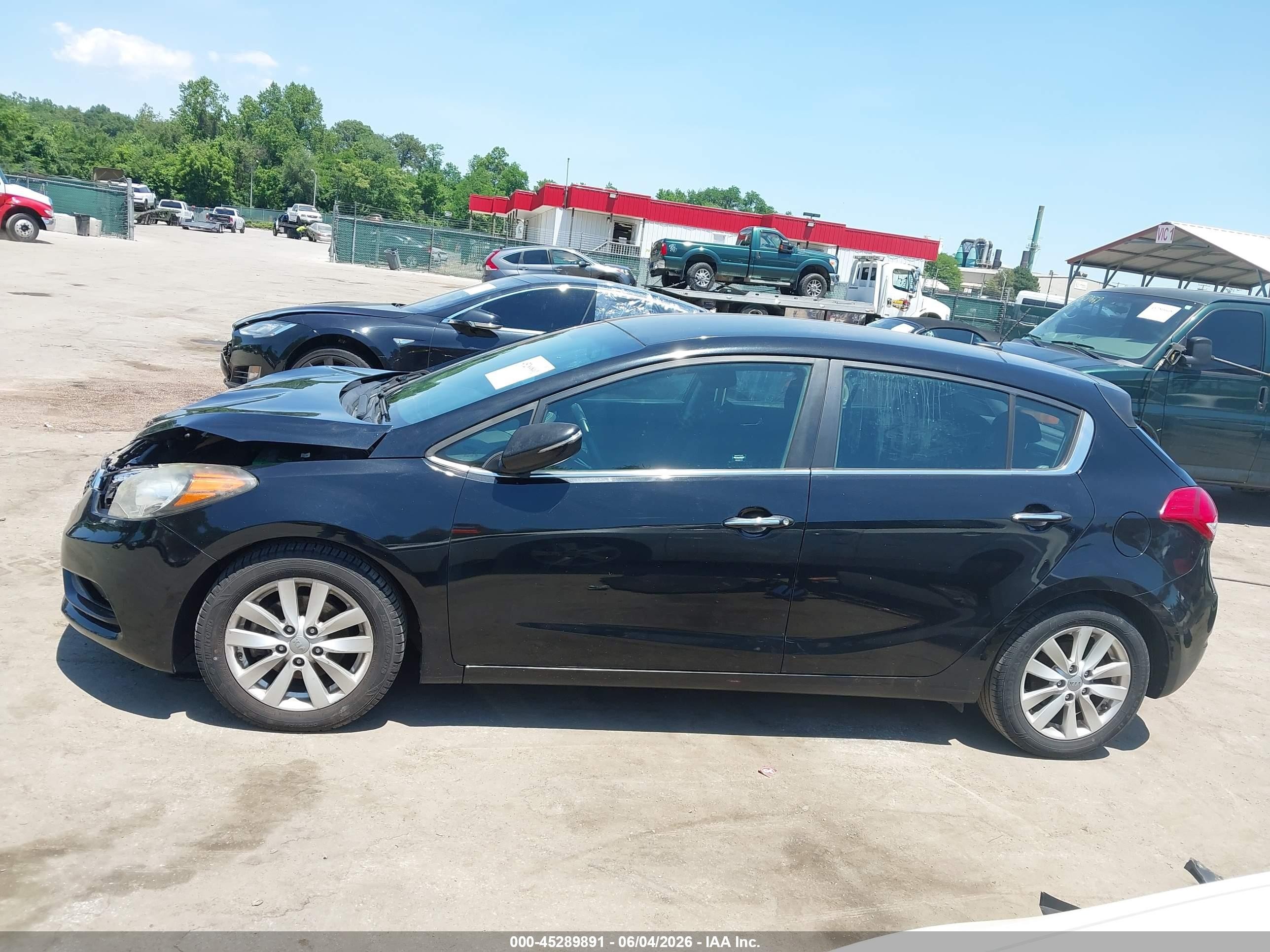 2015 Kia Forte Ex Black vin: KNAFX5A82F5372309
