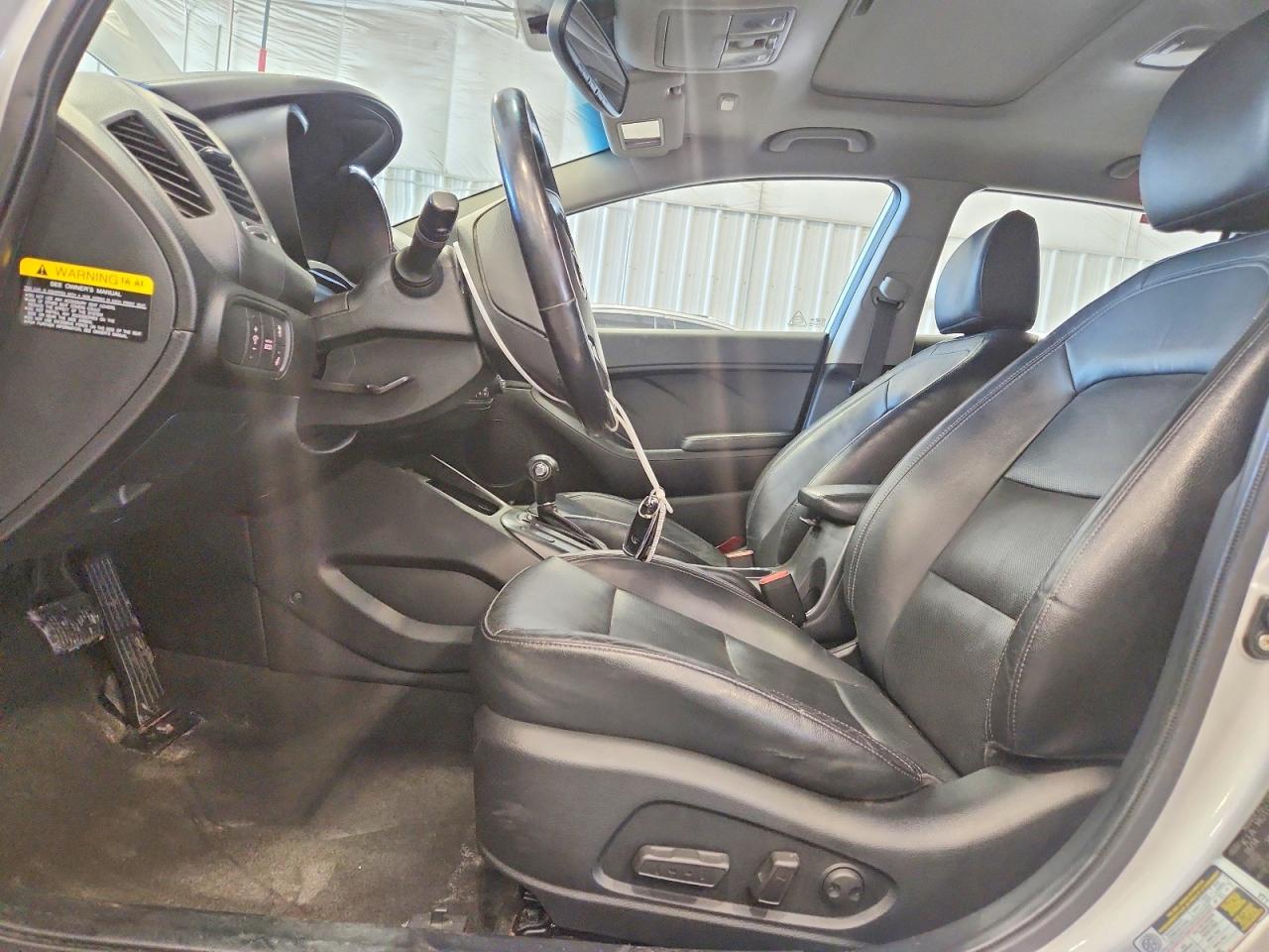 2014 Kia Forte Ex Серебряный vin: KNAFX5A83E5211532
