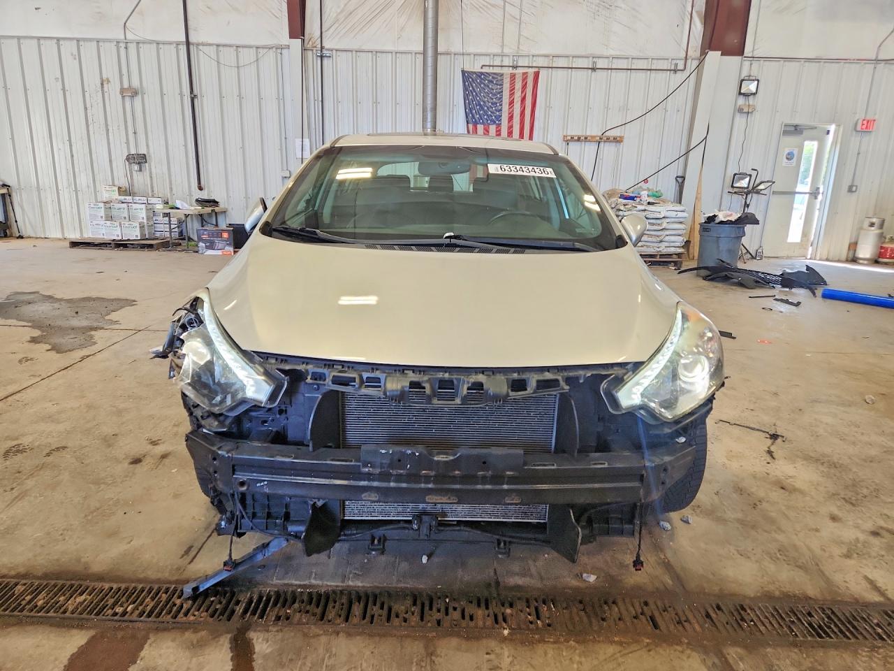 2014 Kia Forte Ex Серебряный vin: KNAFX5A83E5211532