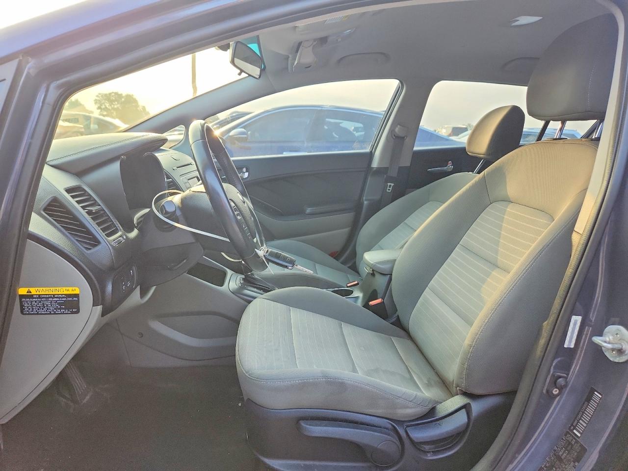 2015 Kia Forte Ex Серый vin: KNAFX5A83F5295031